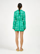 Roame Zelda Mini Dress Bandana Emerald Green