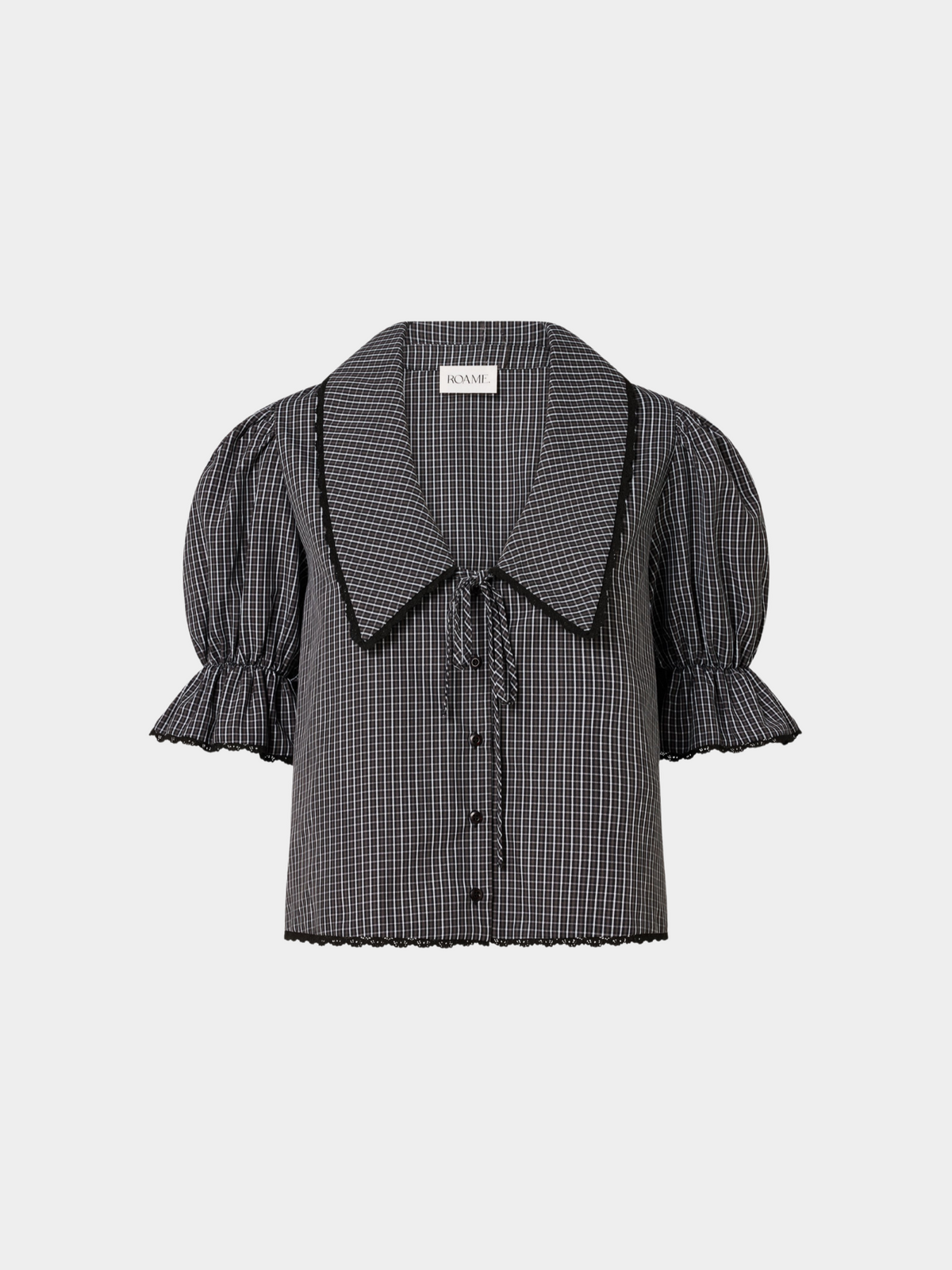 Maisie Tie Shirt Checkmate