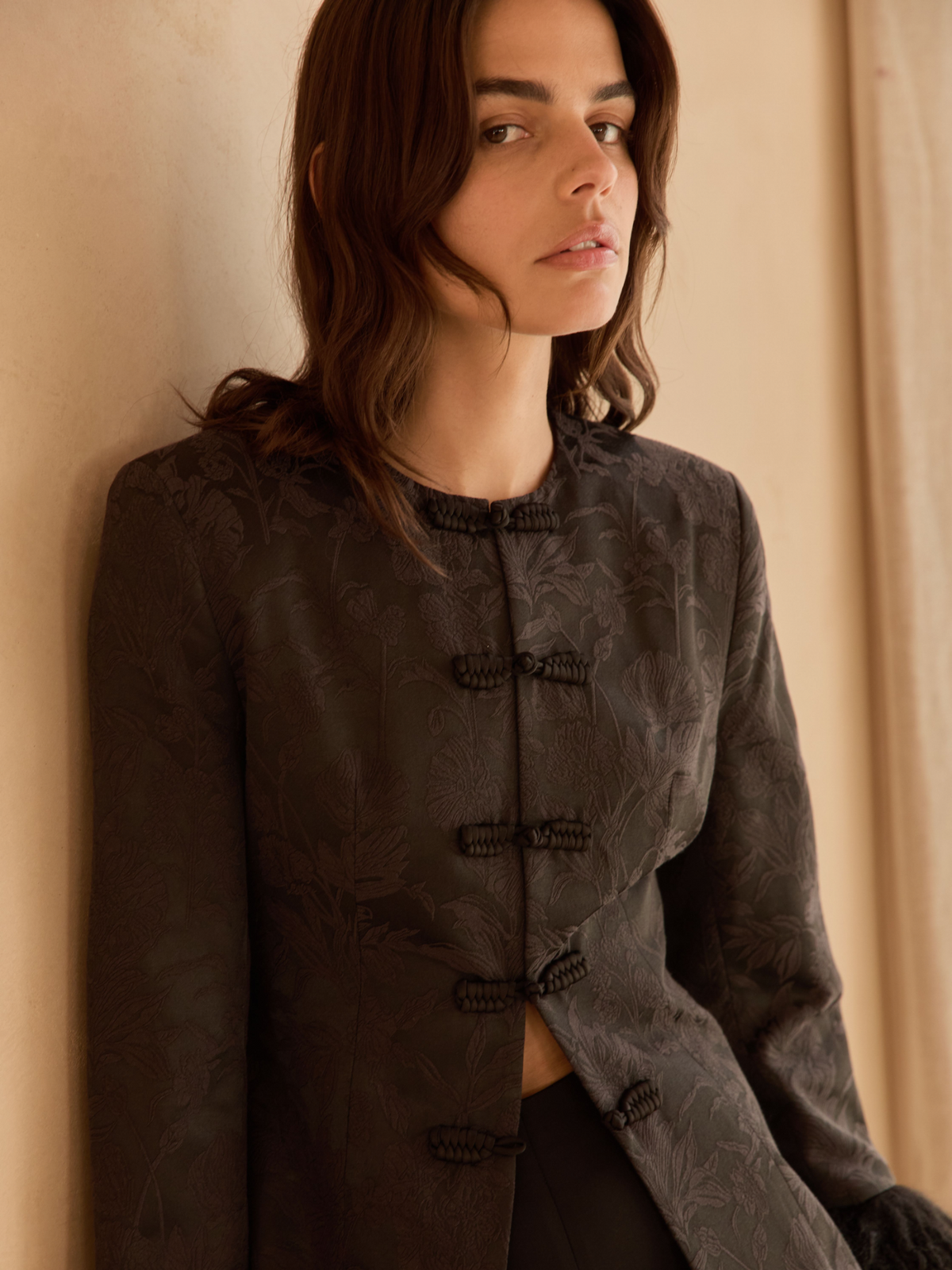 Hana Jacket Dynasty Damask