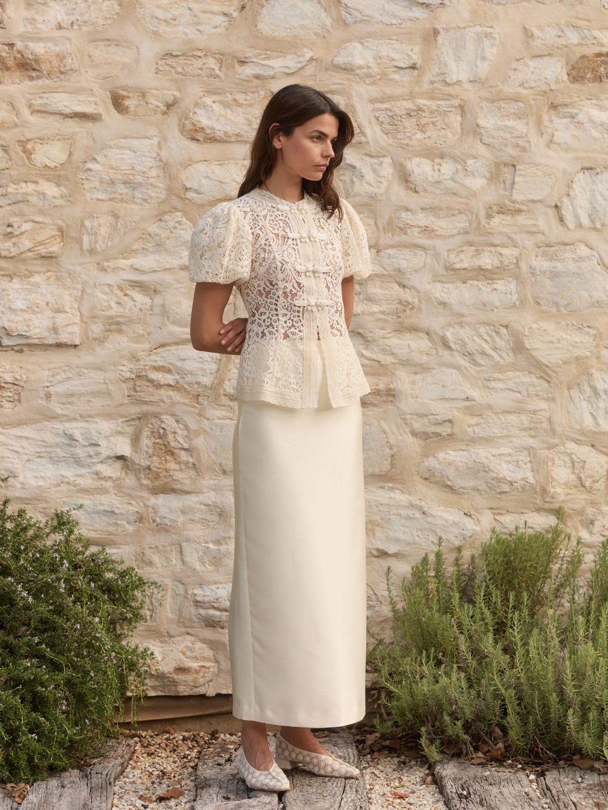 Augusta Lace Top Fleurette Lace