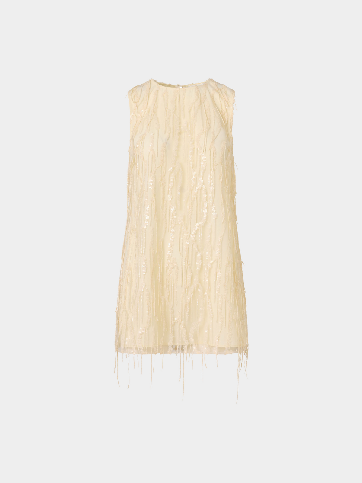 Eloise Sequin Dress Ivory