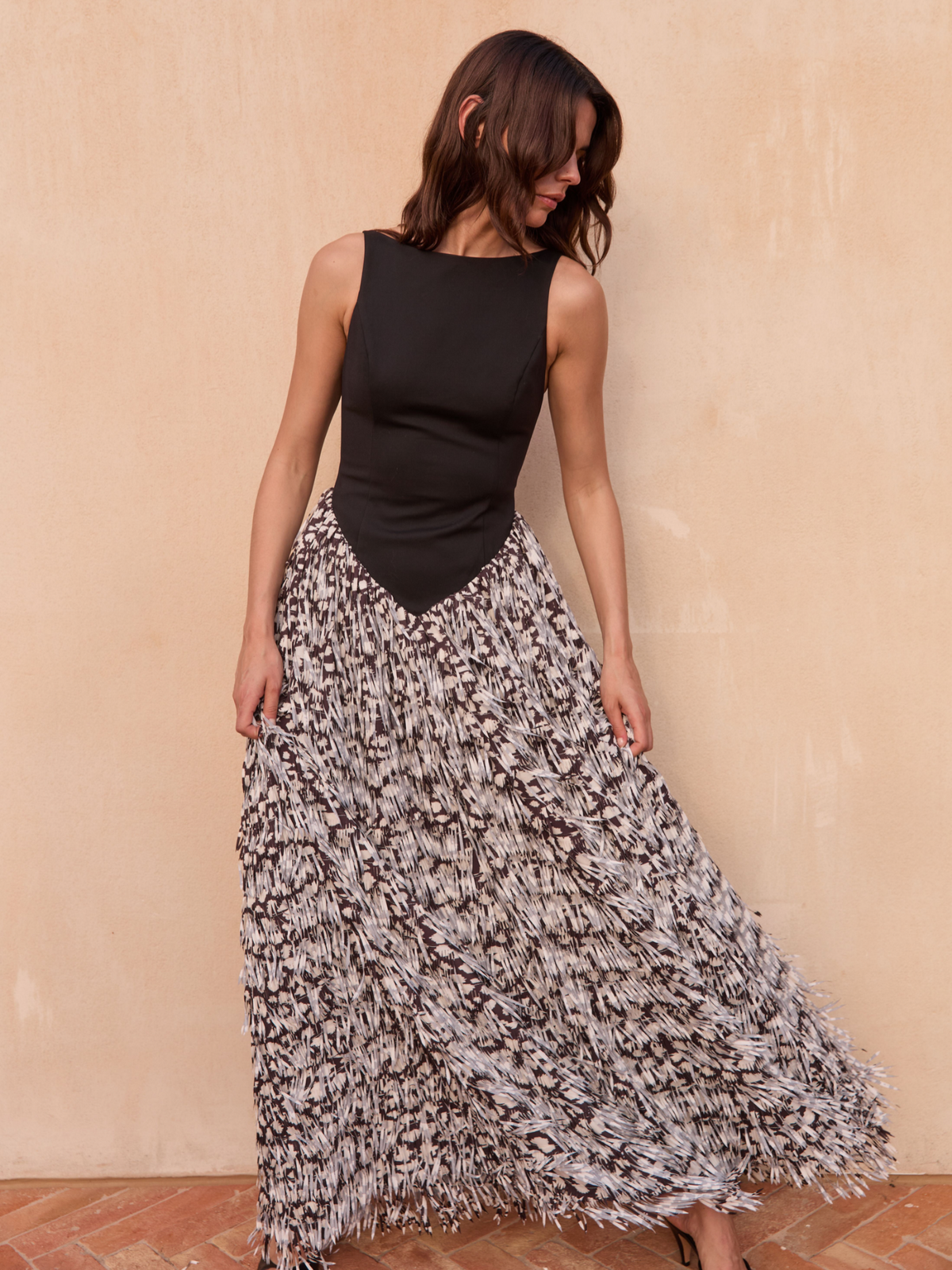 Claudia Dress Sauvage Noir