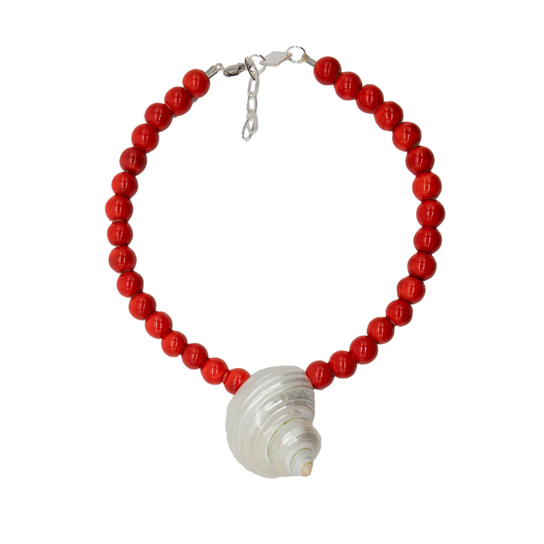 BRIWOK EMMA NECKLACE | RED