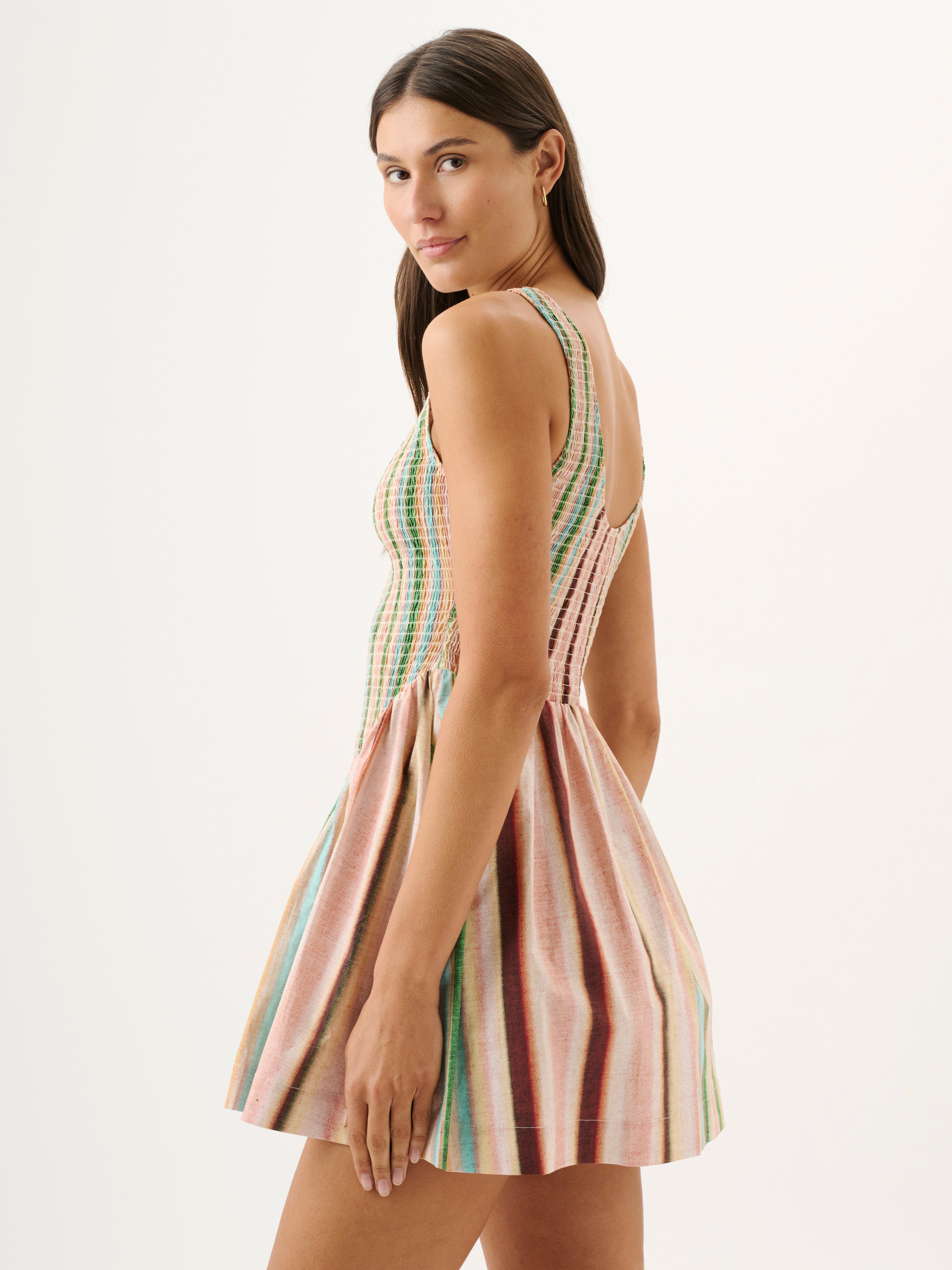GIGI DRESS | PRISM STRIPE