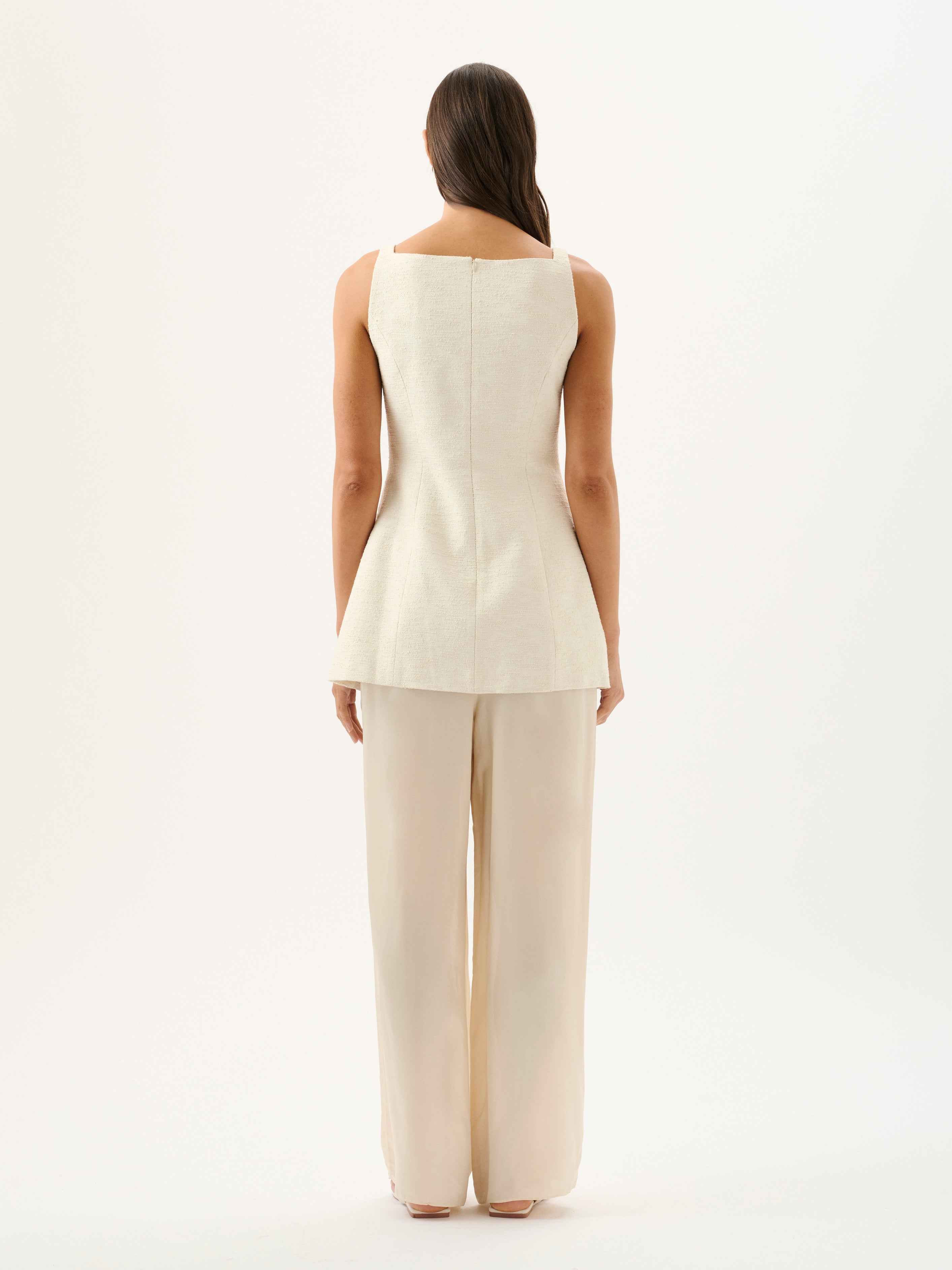 ESTELLA VEST | IVORY