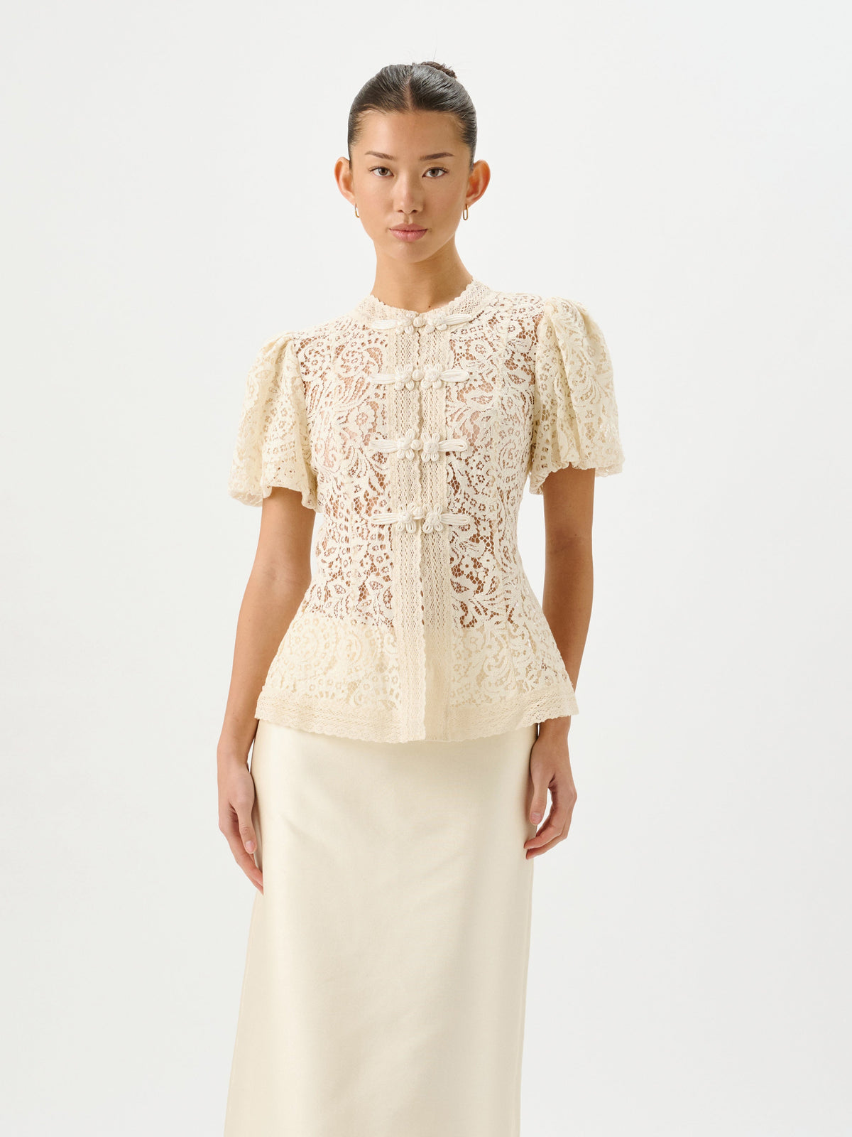 Augusta Lace Top Fleurette Lace