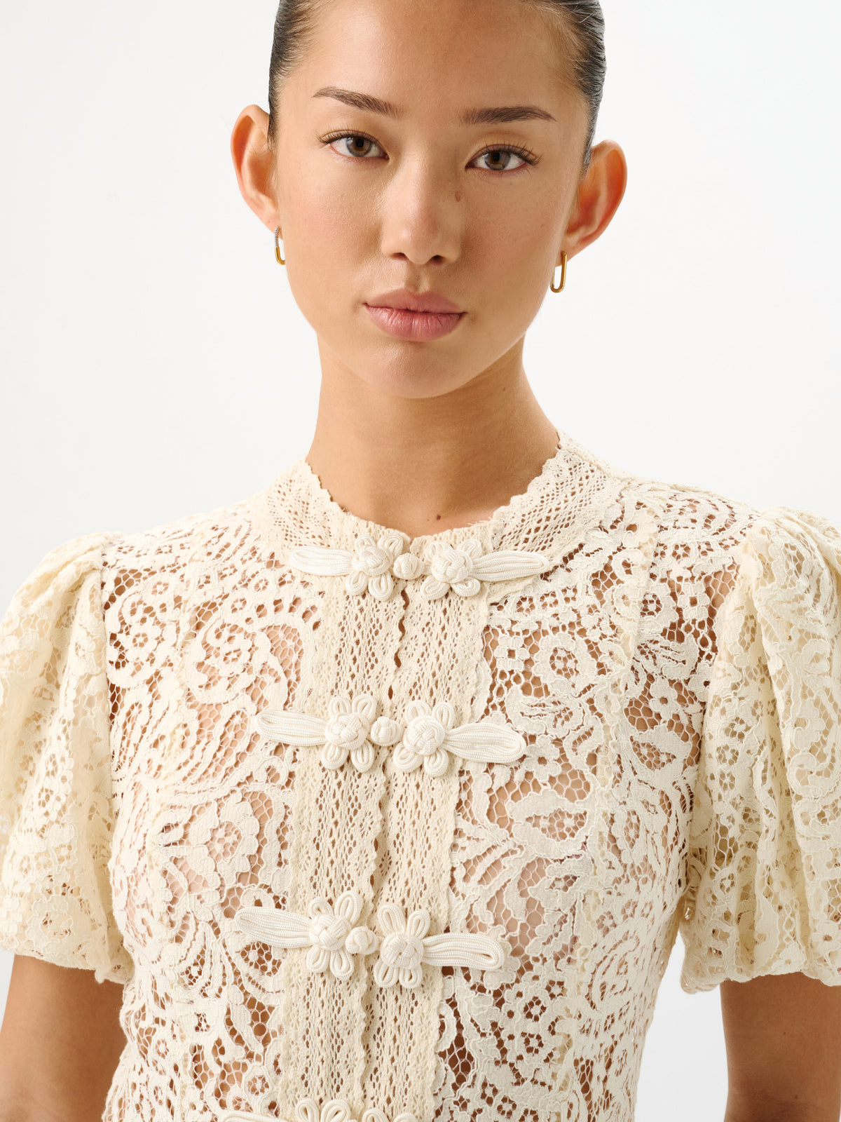 Augusta Lace Top Fleurette Lace
