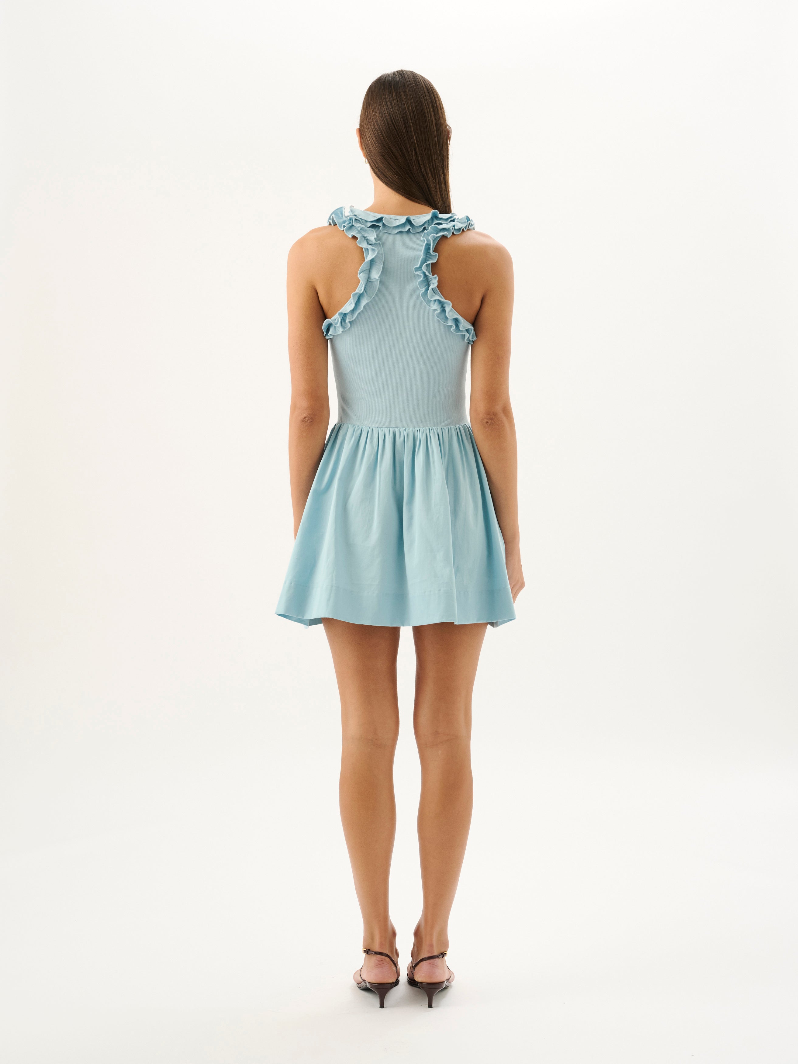 PALOMA MINI DRESS | MARINE BLUE