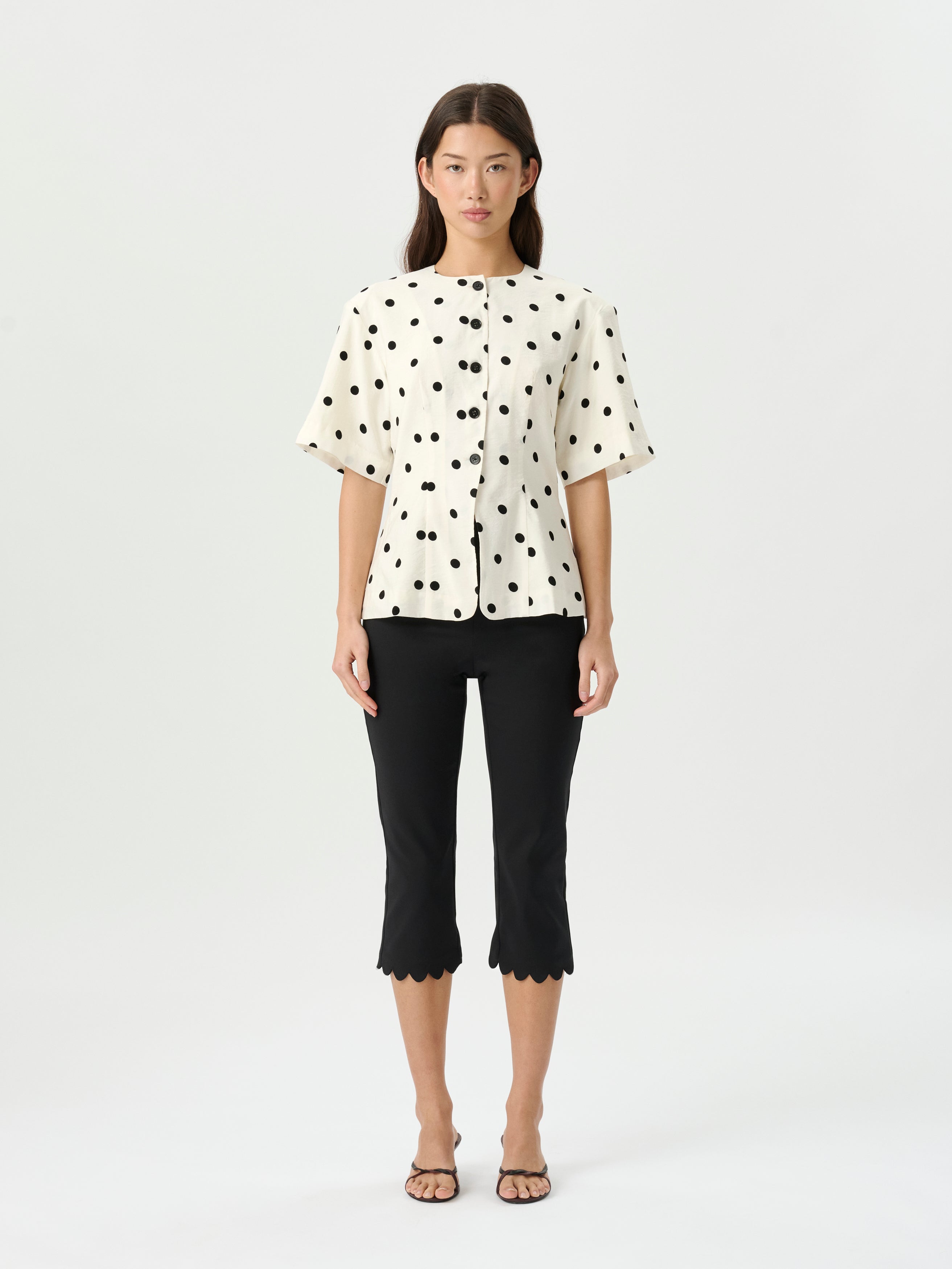 Janis Top Heirloom Dot