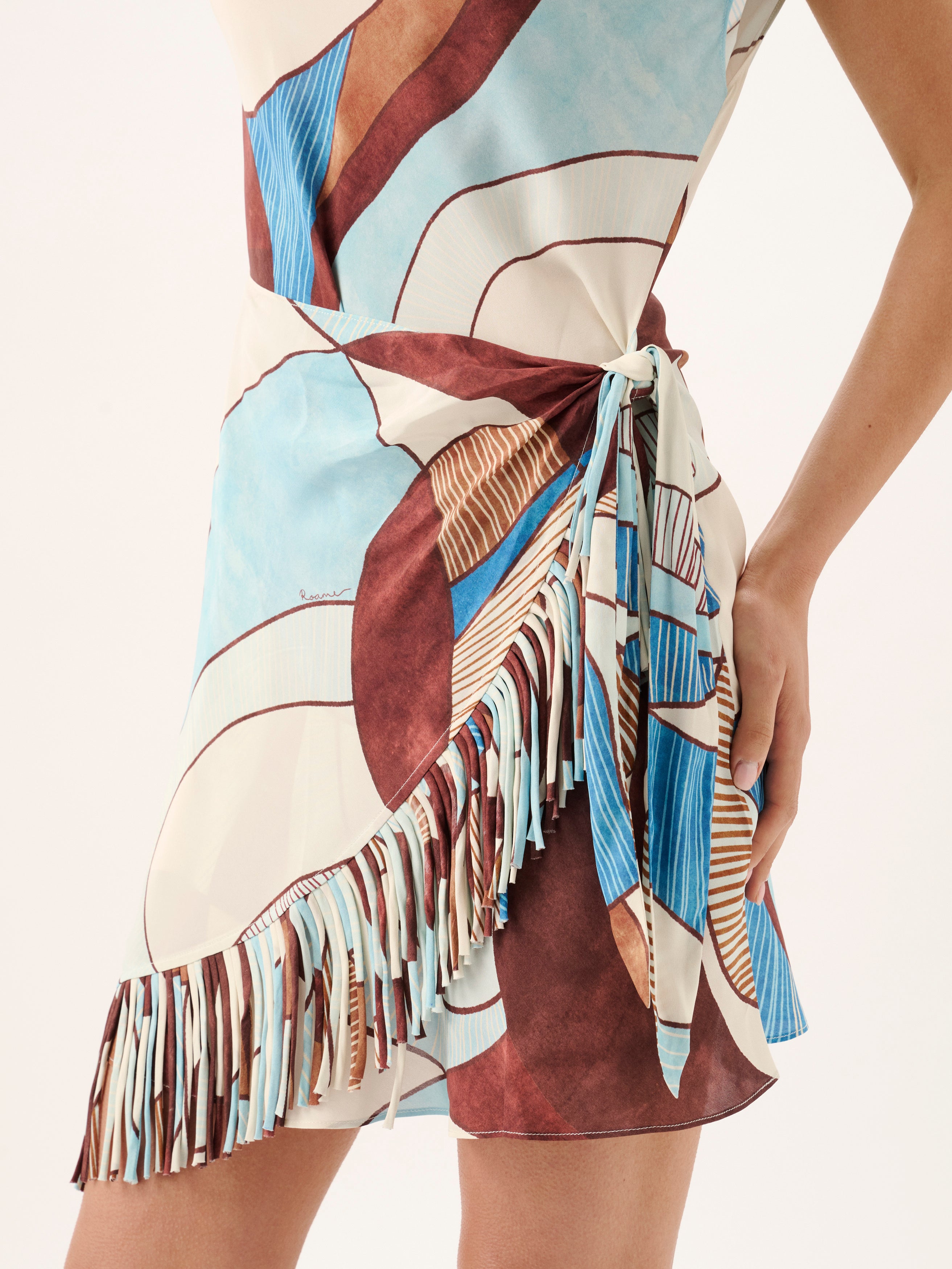 REMY FRINGED MINI DRESS