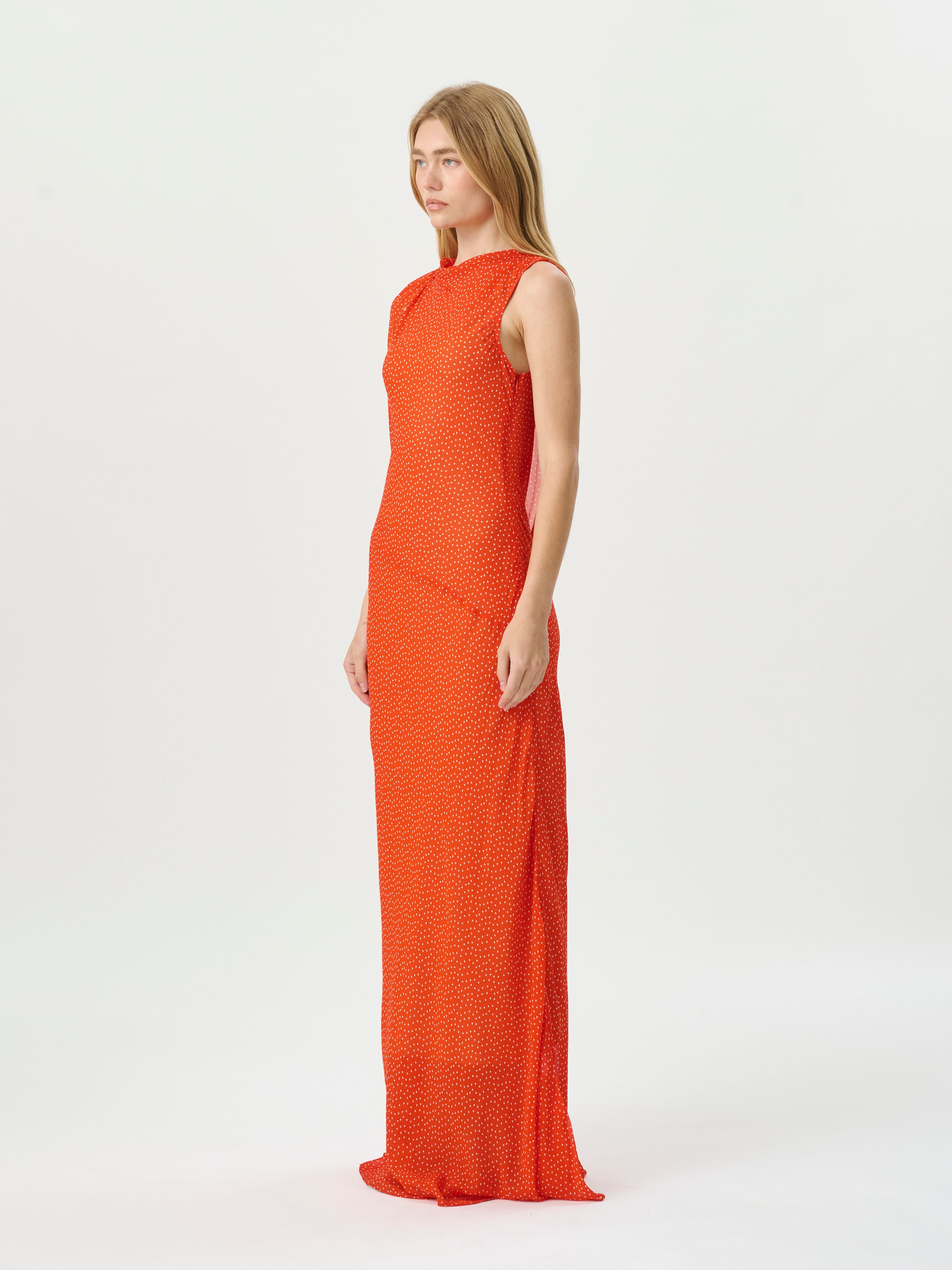 Fallon Gown Poppy Confetti