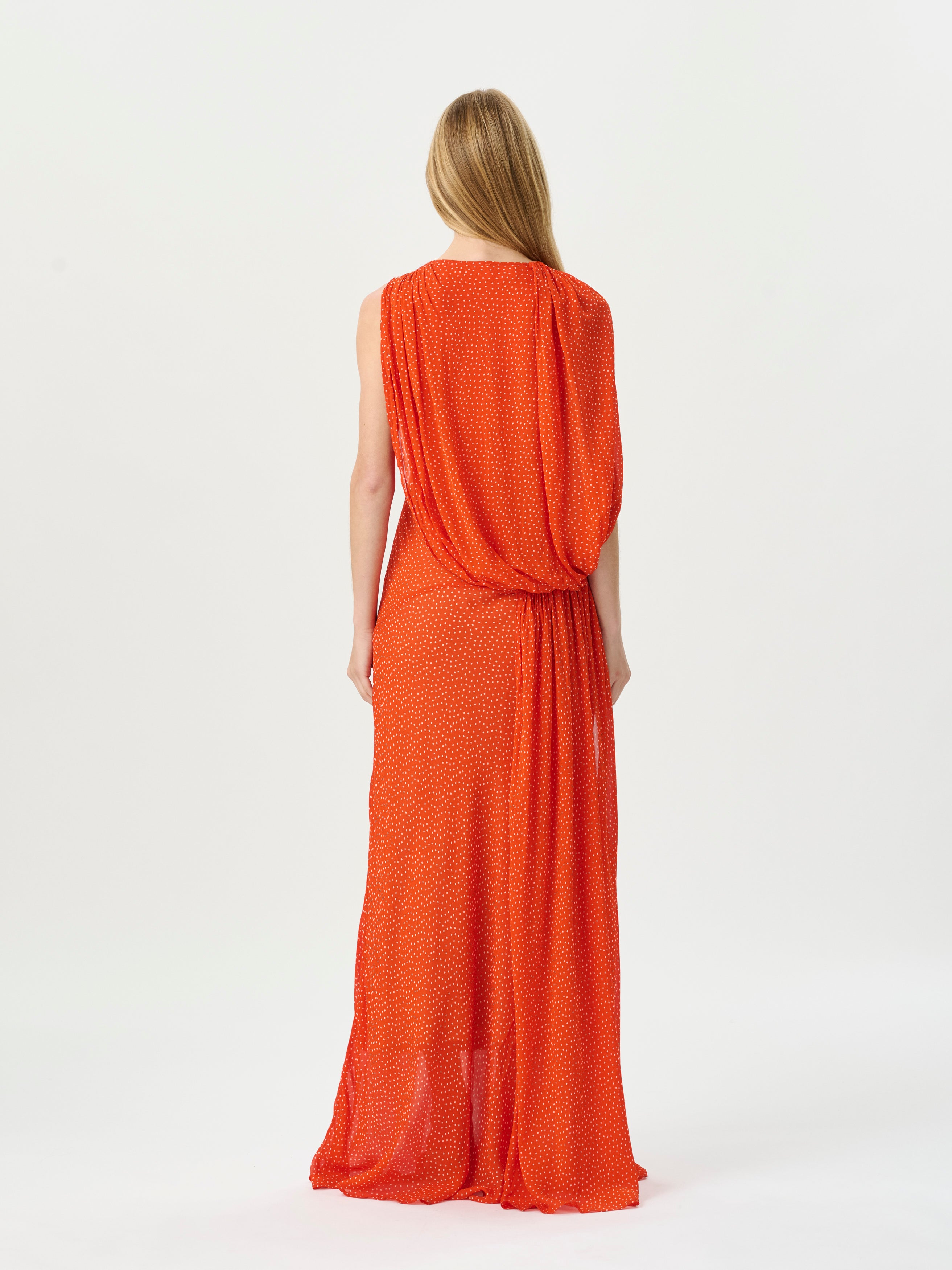 Fallon Gown Poppy Confetti