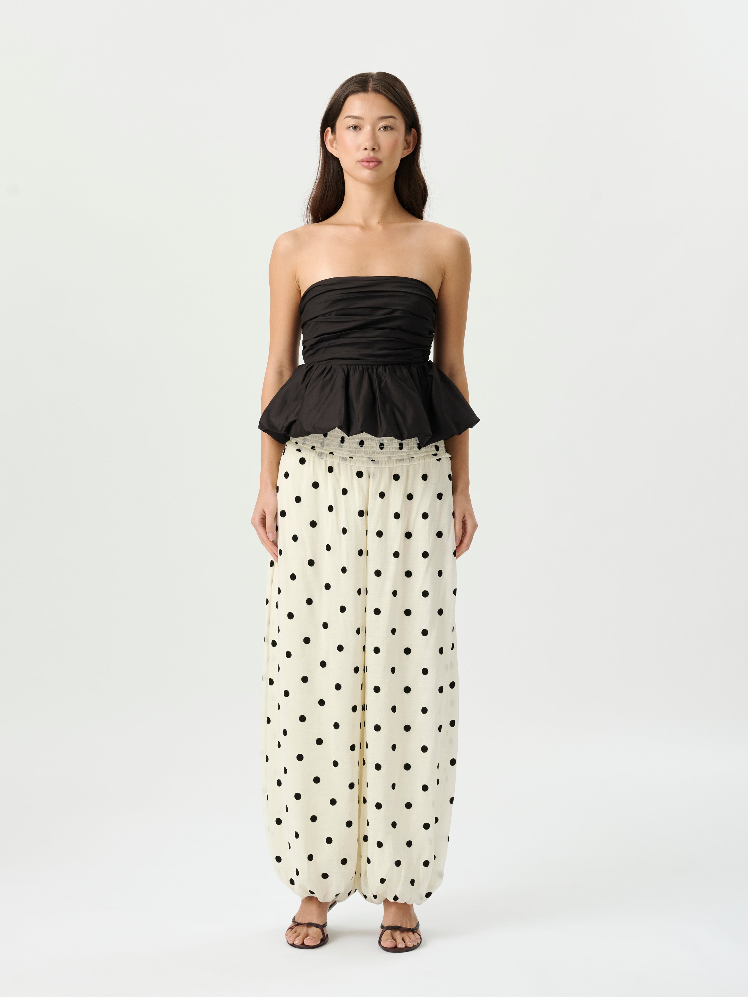 Hazel Top Black