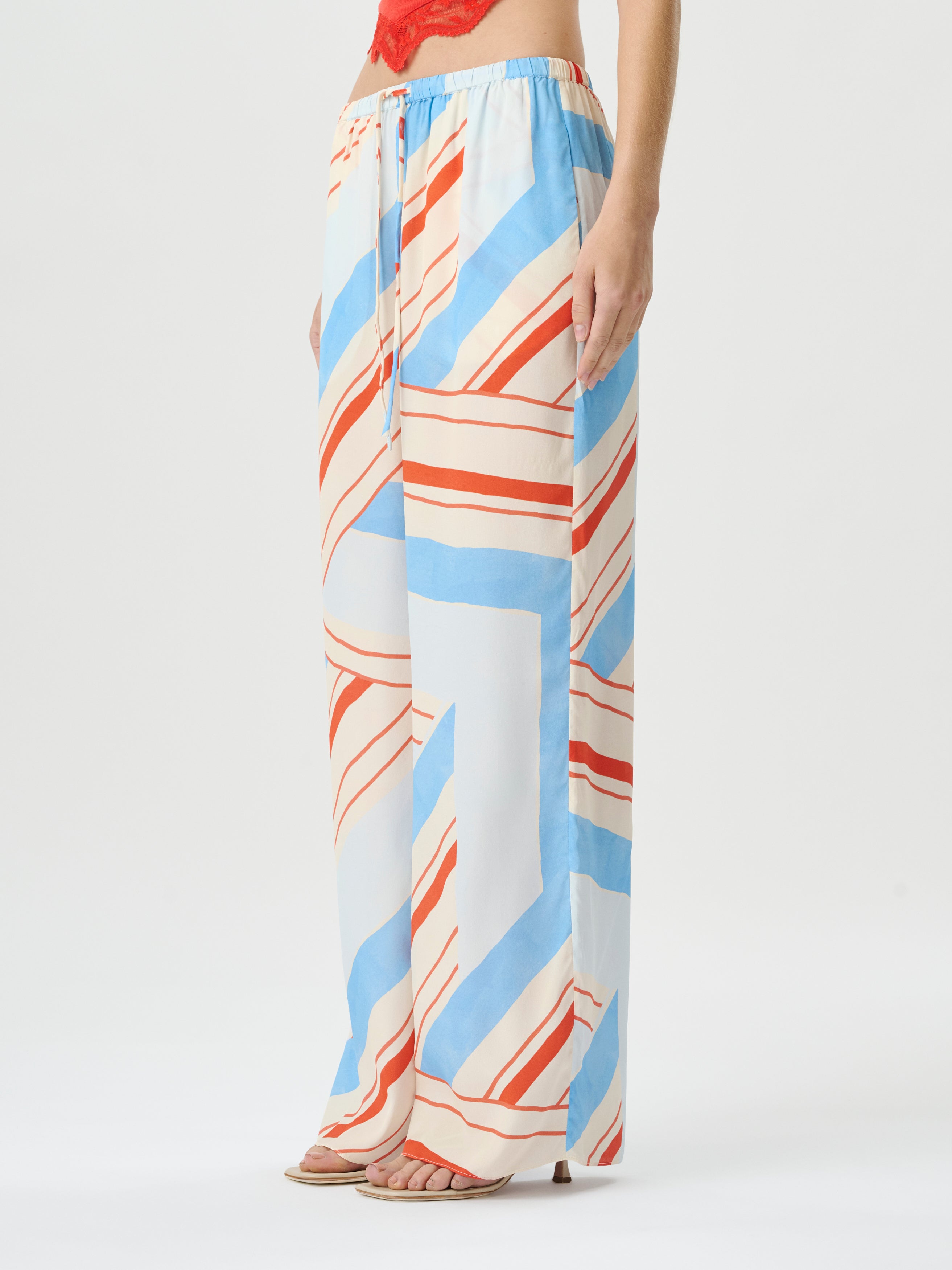 Miles Pant Fresco Stripe