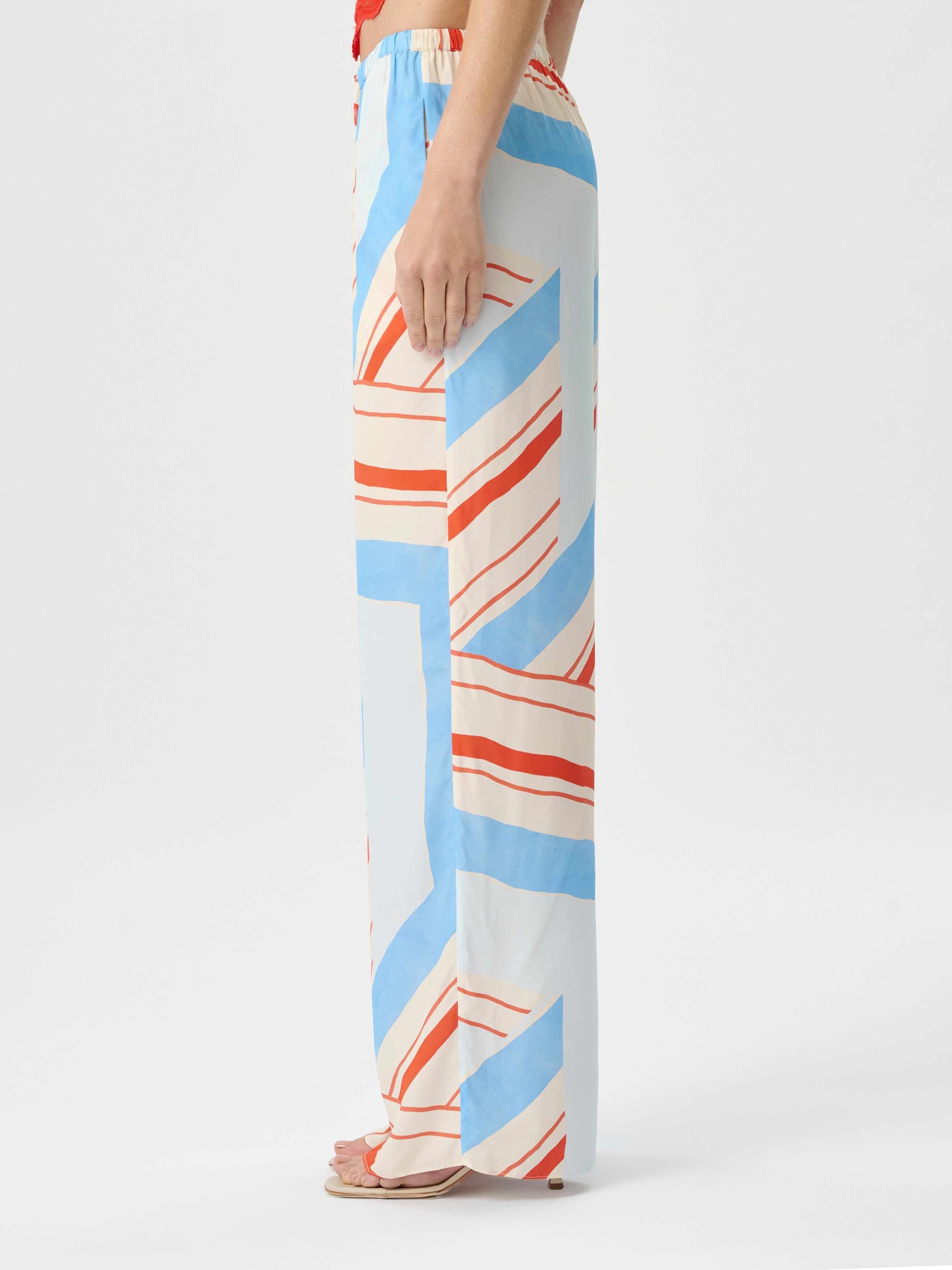 Miles Pant Fresco Stripe