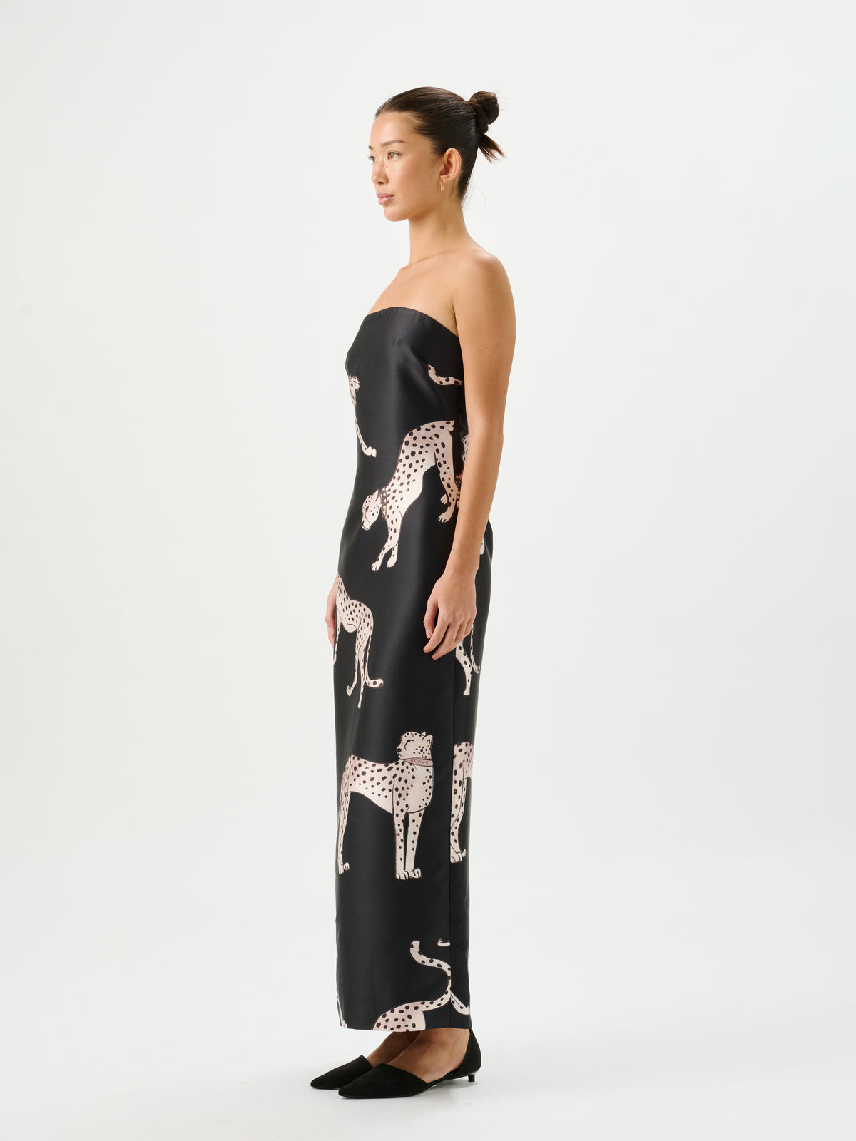 Pascal Dress Cheetah Royale Black
