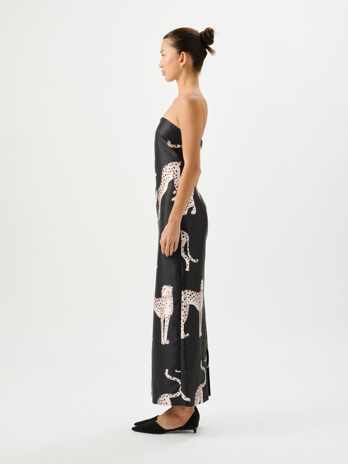 Pascal Dress Cheetah Royale Black