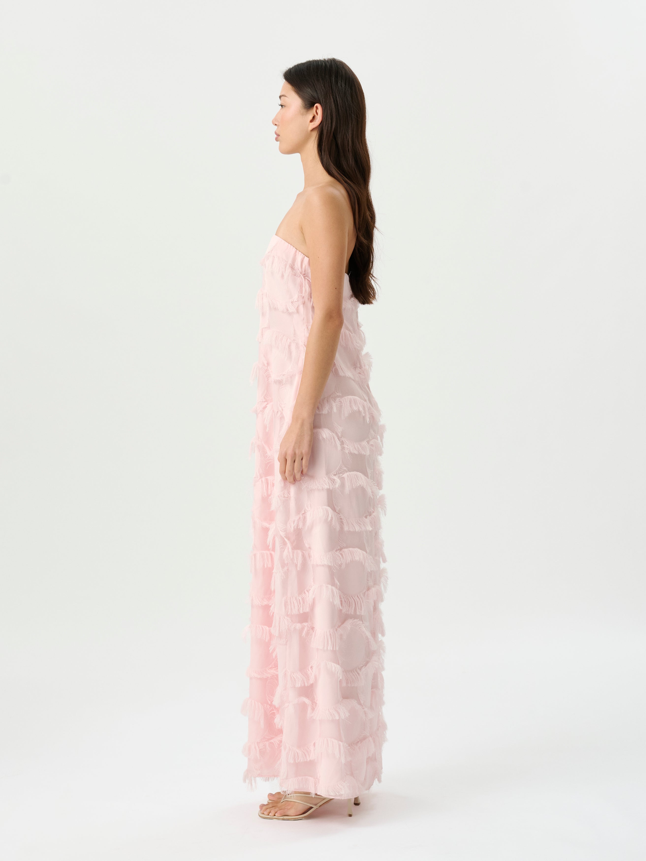Carrie Dress Powder Pink