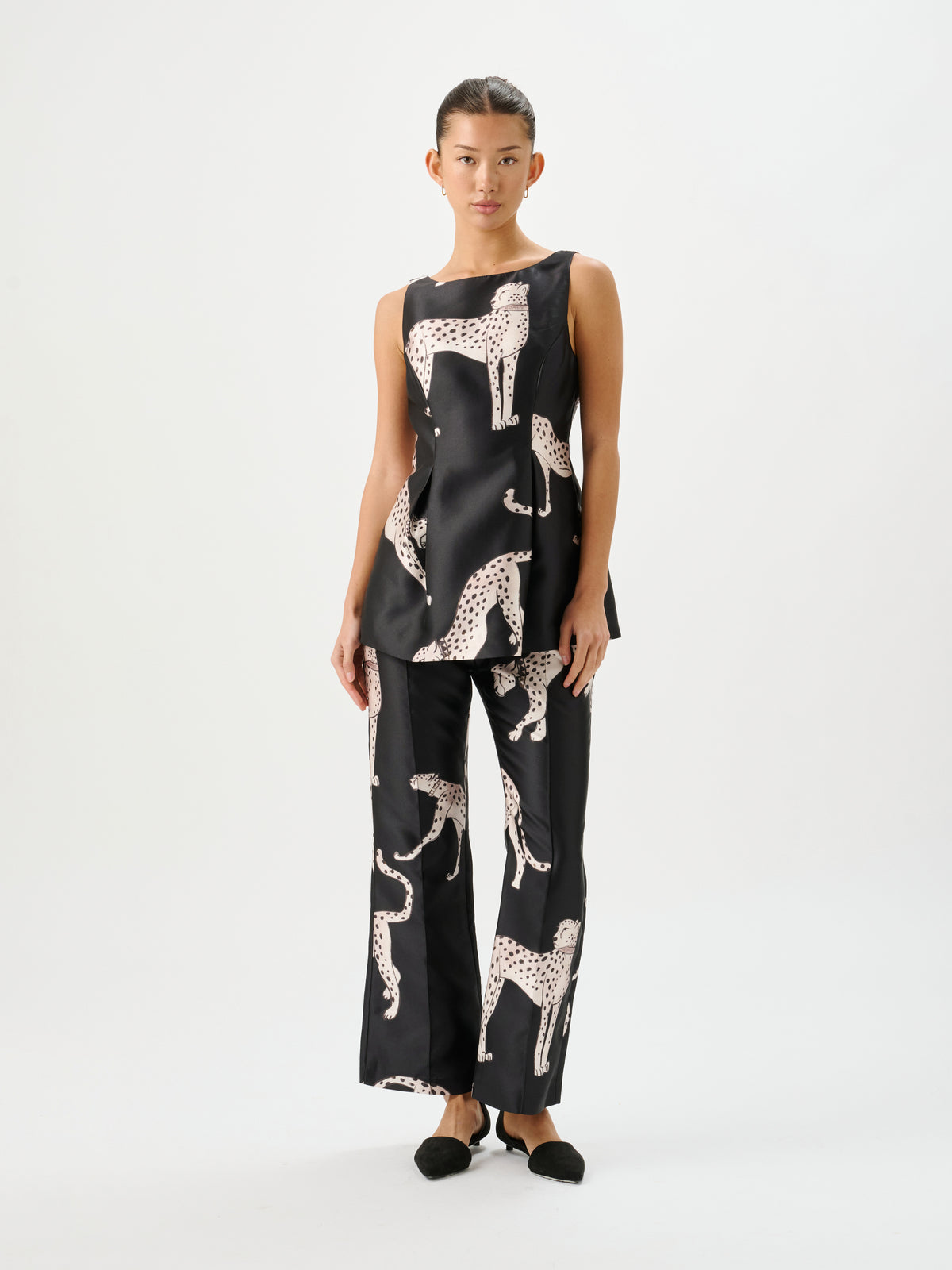 Vixon Top Cheetah Royale Black