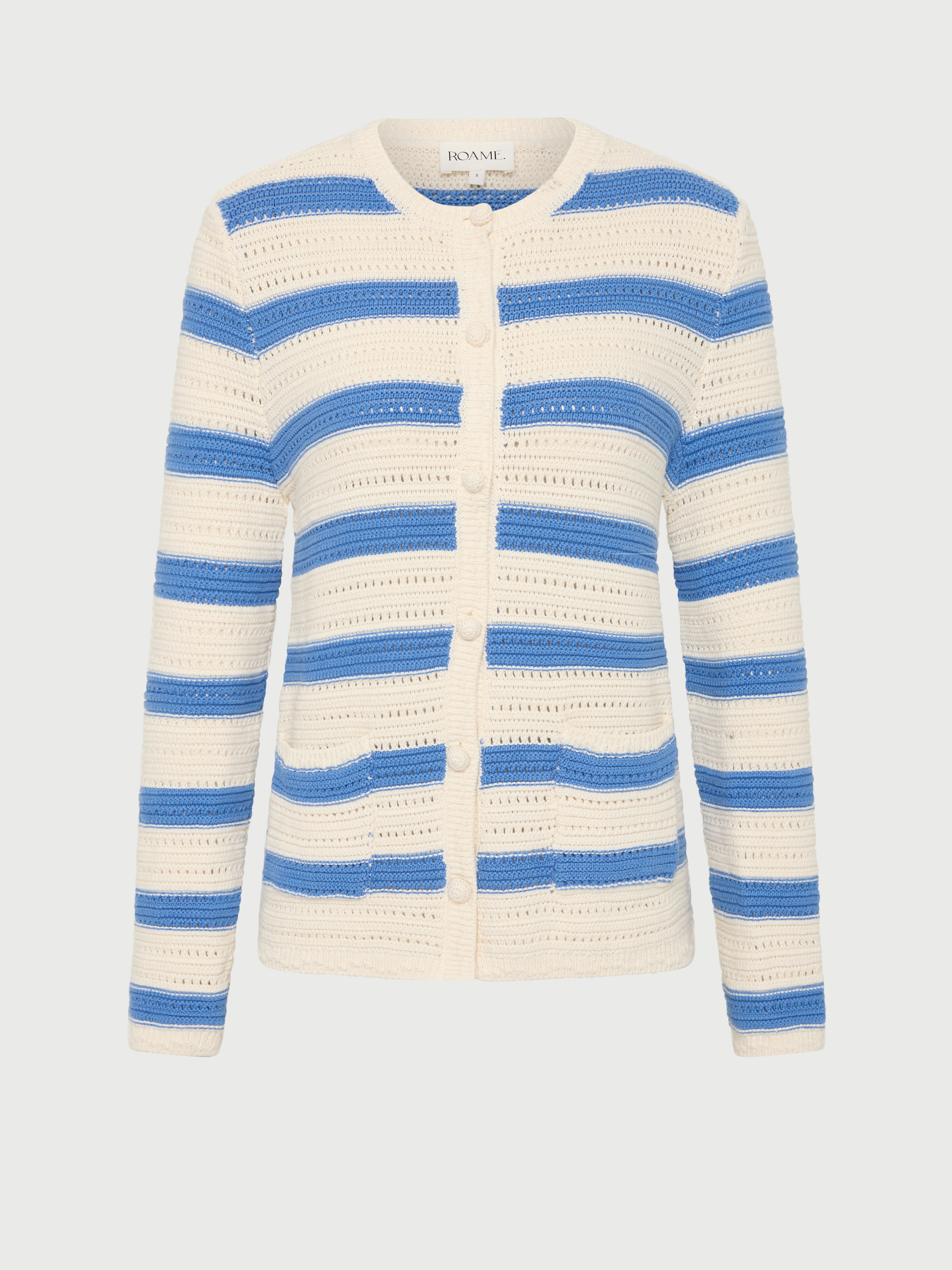 Manon Knit Cardigan Bleu