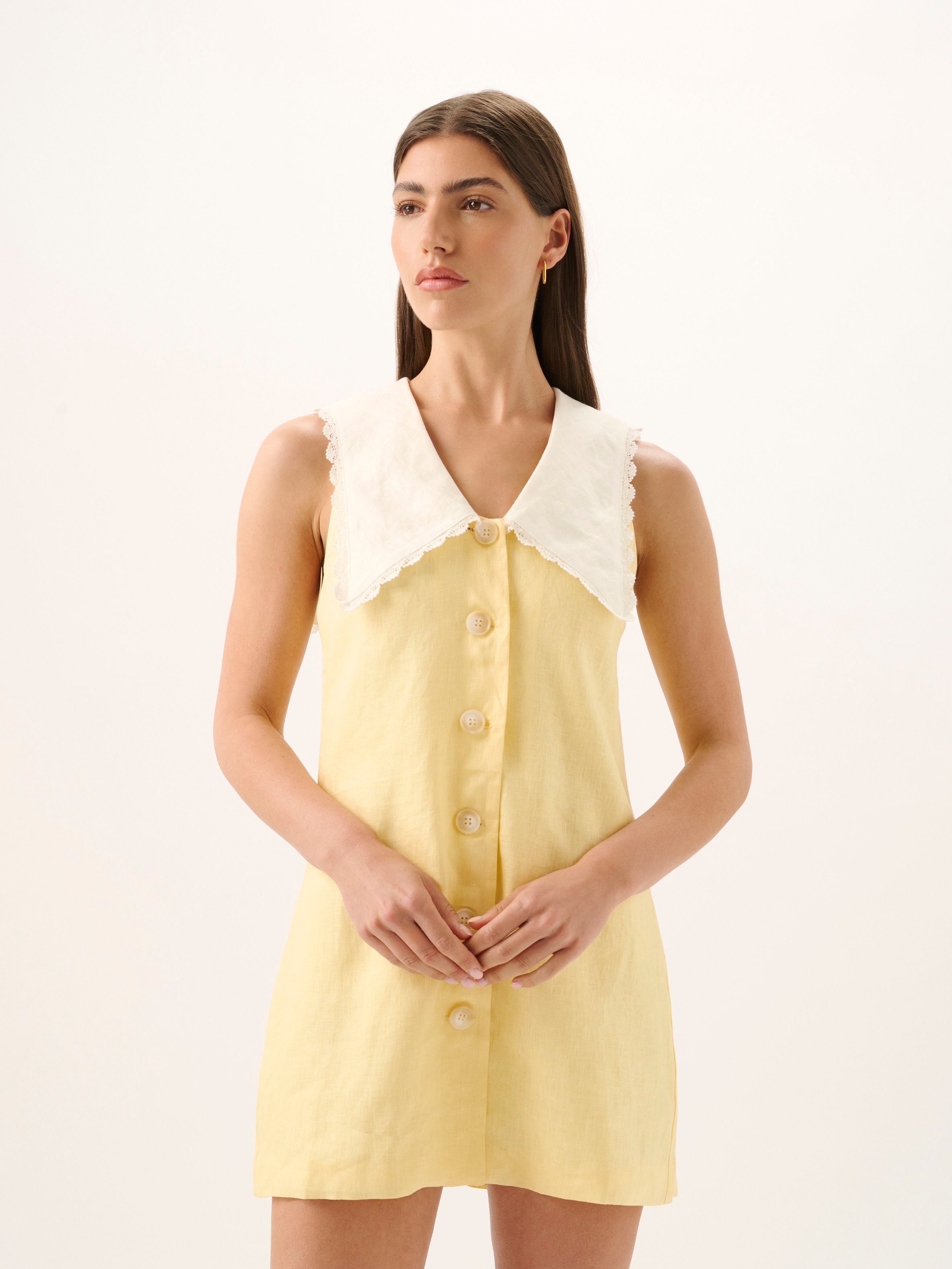 VALENTINA MINI DRESS | LIMONCELLO