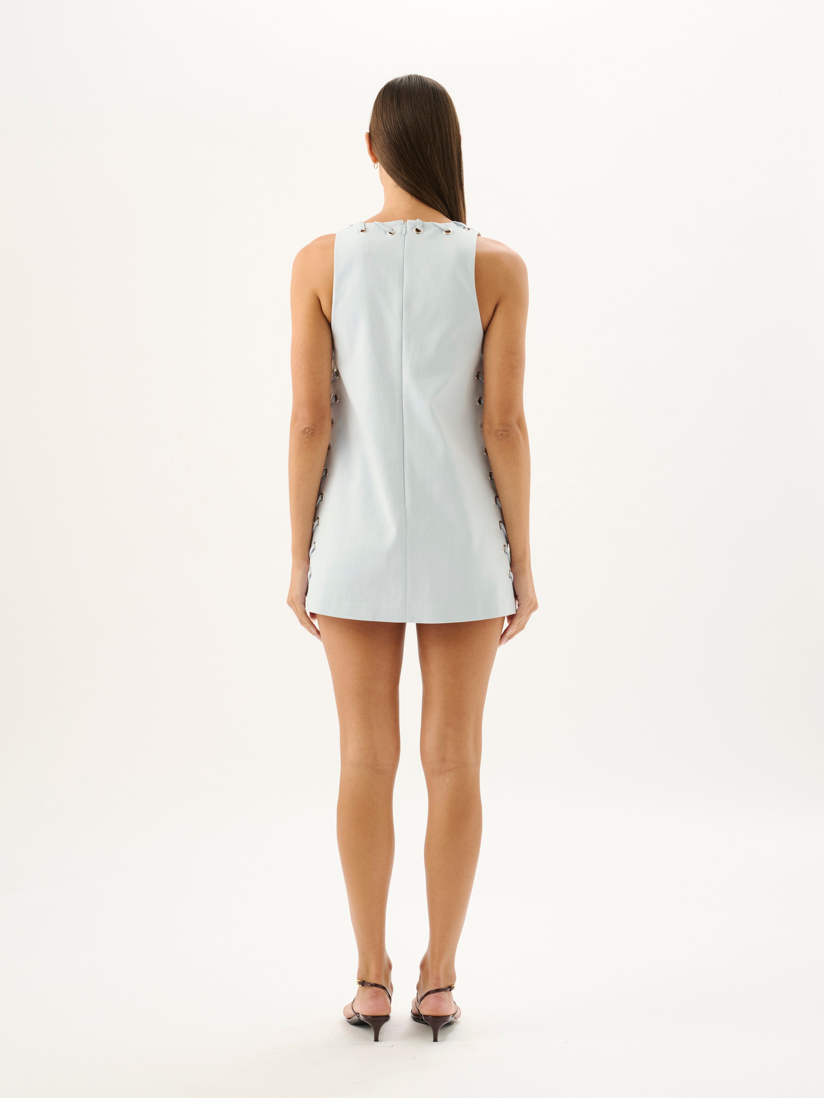 BENITA MINI DRESS | MARINE BLUE