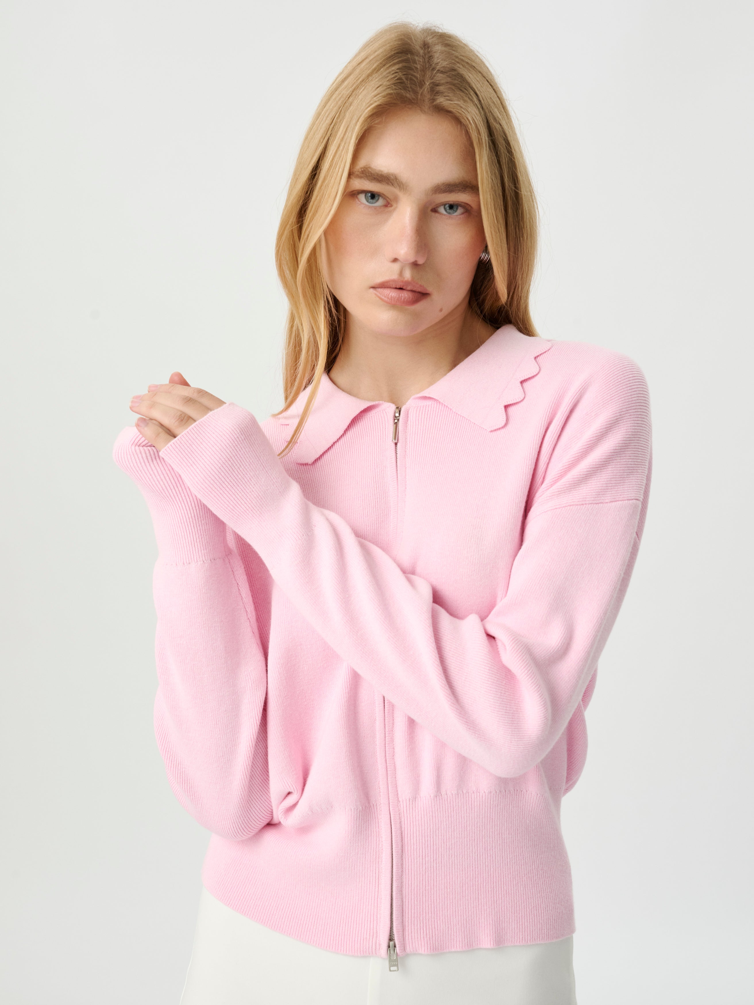 Gwen Cardigan Pink Sorbet