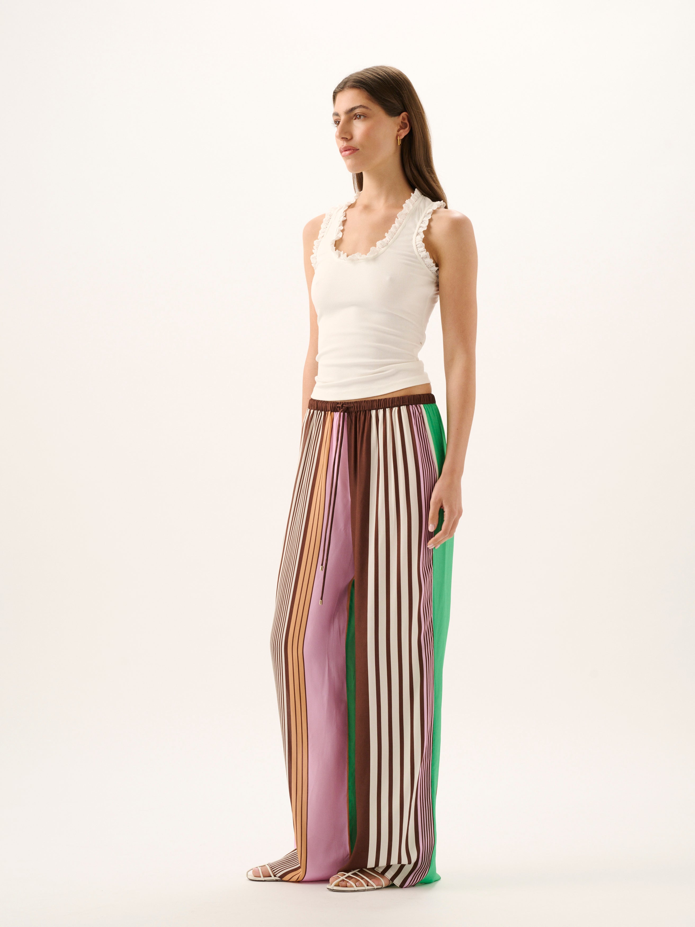 LUCY RIB TANK | WHITE