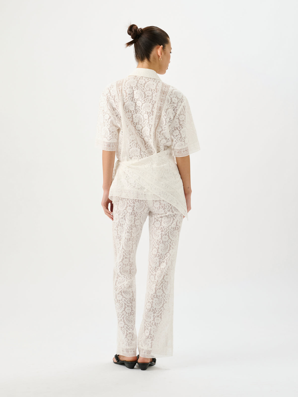 Sasha Shirt Paisley Lace