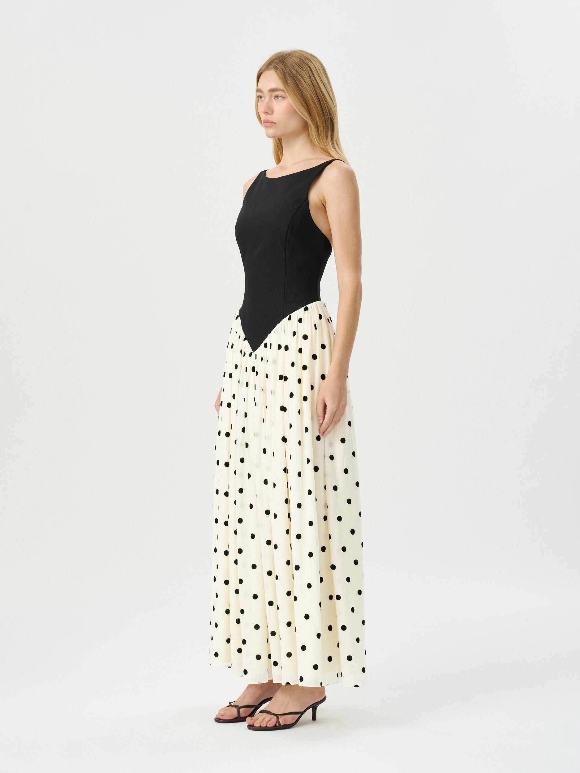 Pamela Dress Heirloom Dot