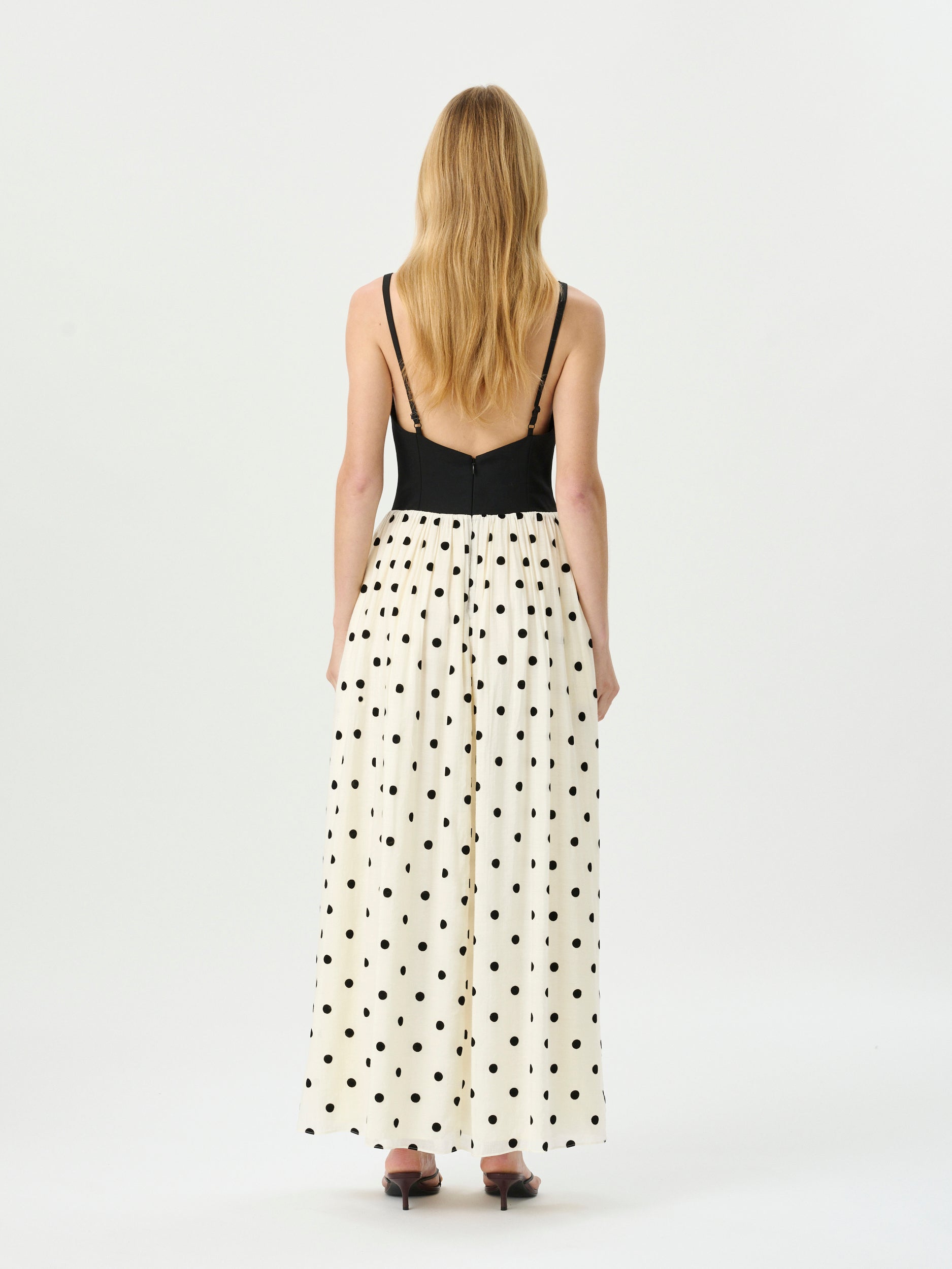 Pamela Dress Heirloom Dot