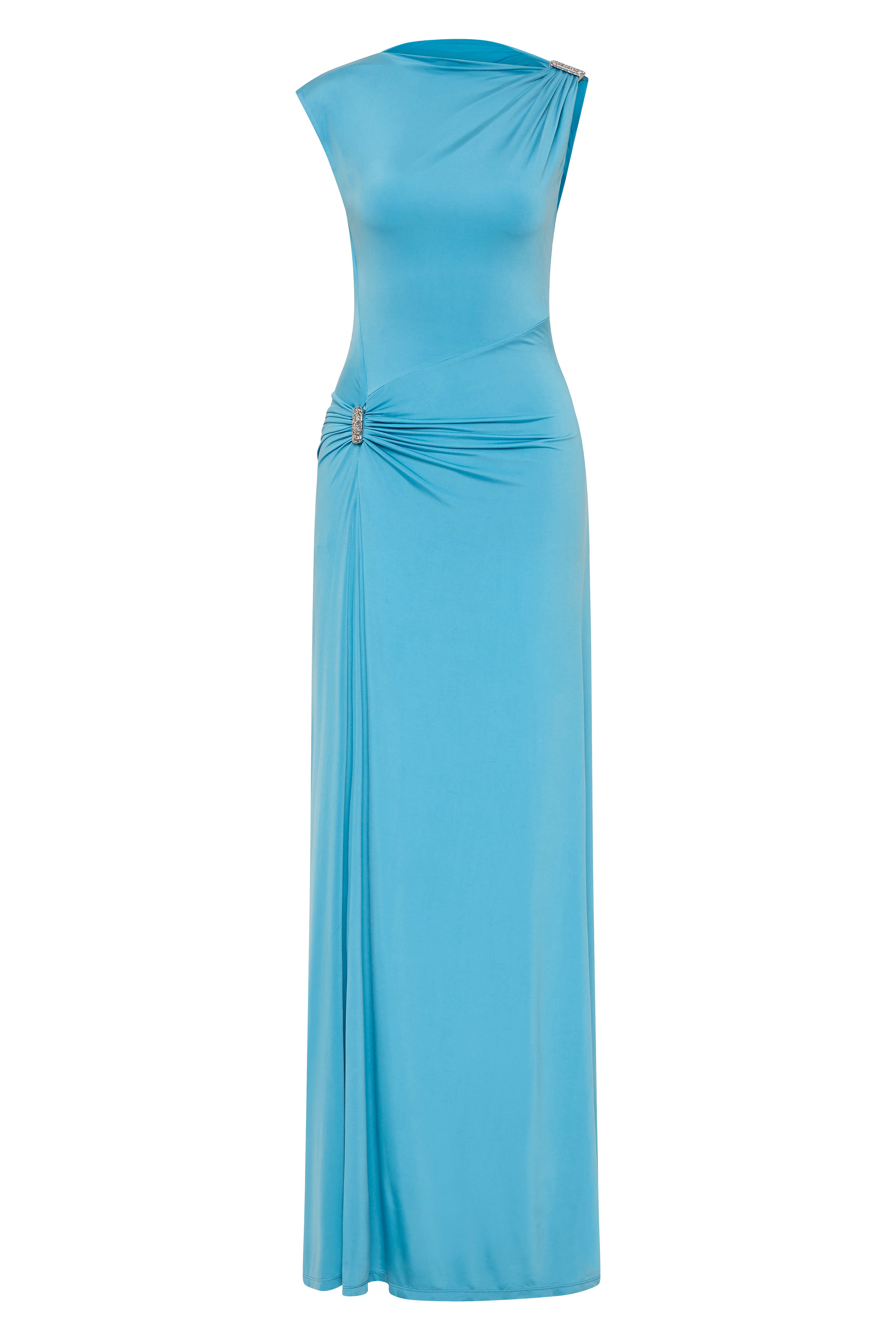 Gloria Gown Aquamarine