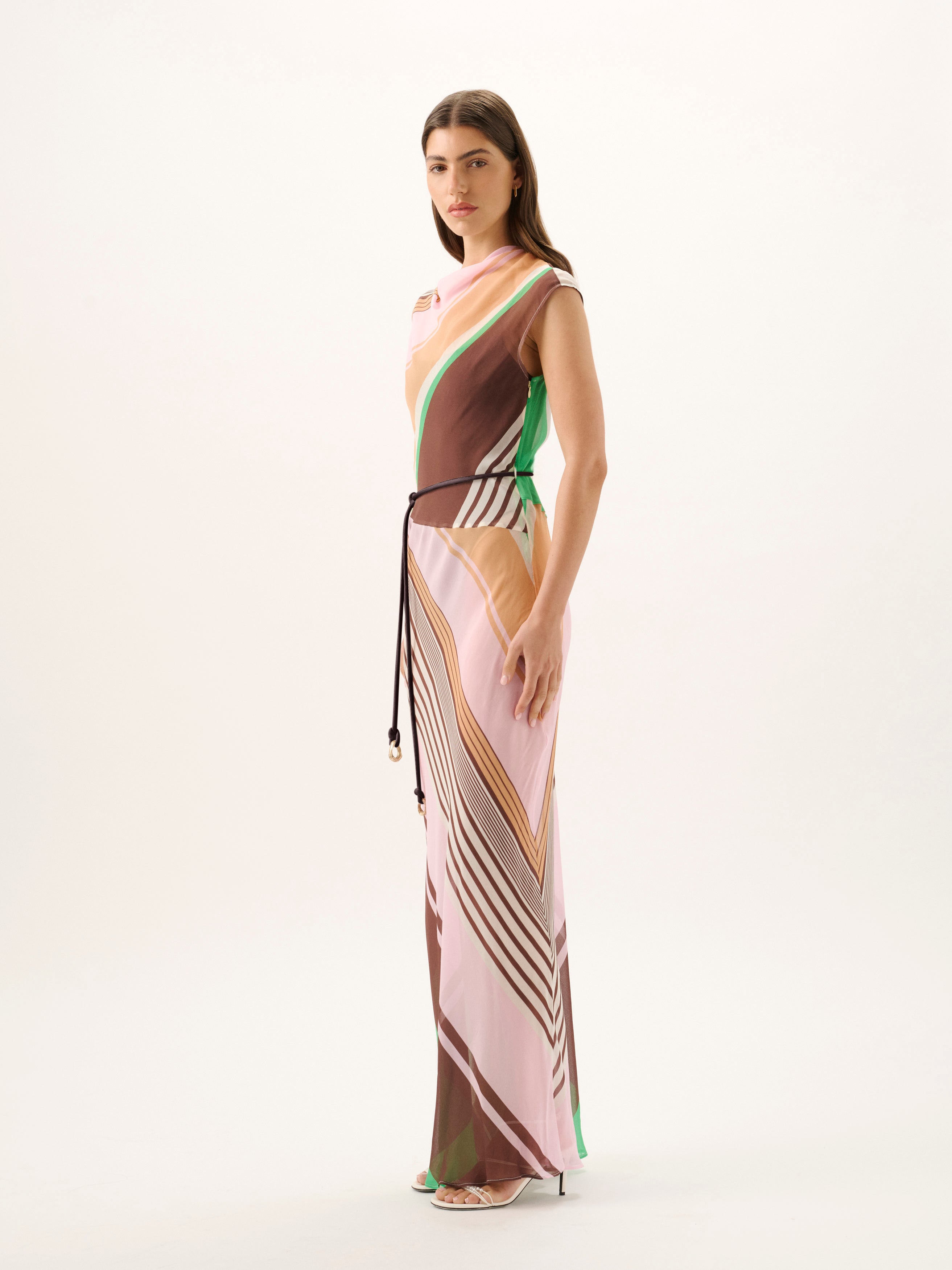 CAPRI MAXI DRESS | TANGO STRIPE