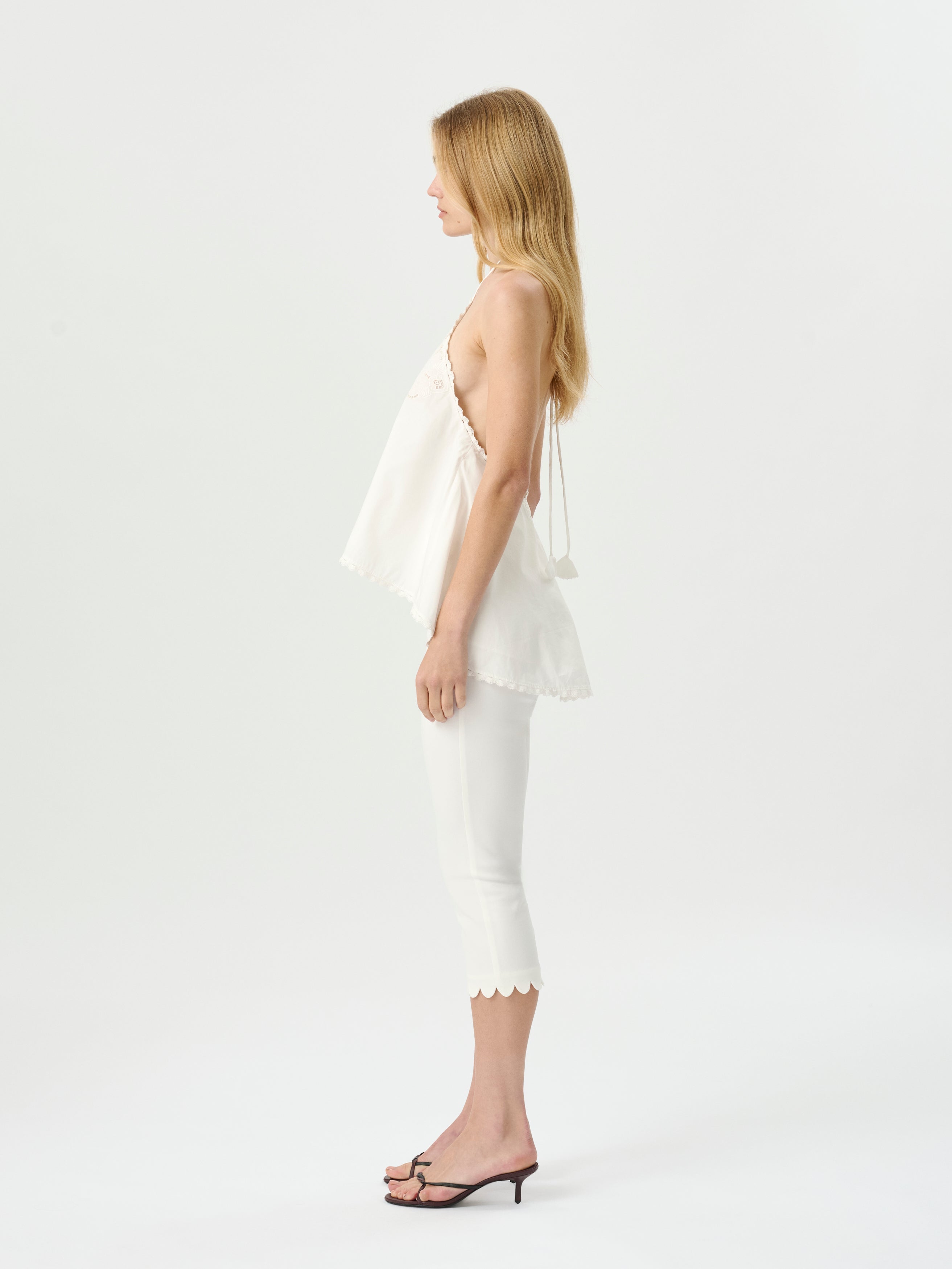 Marianne Halter Top White
