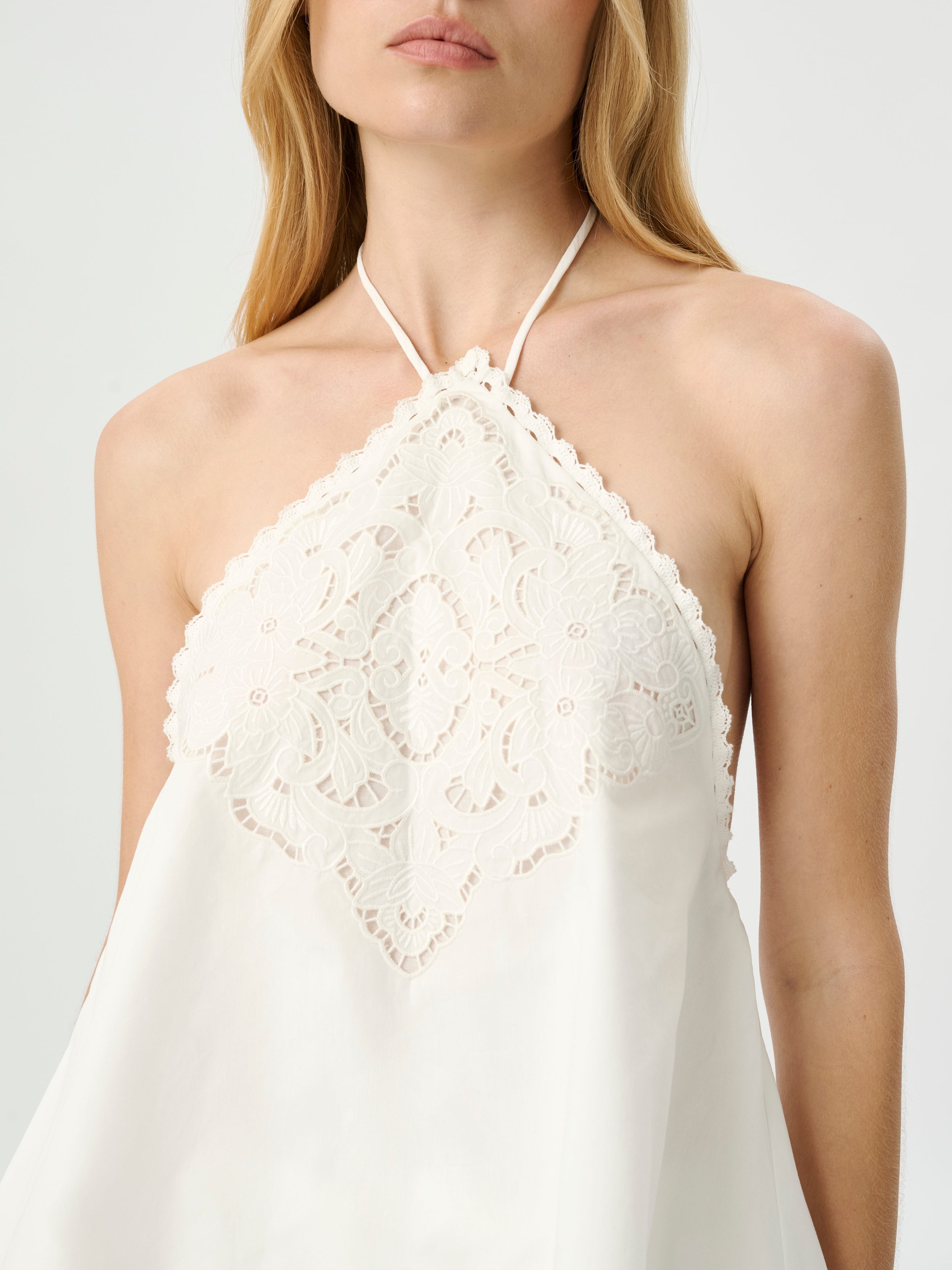 Marianne Halter Top White