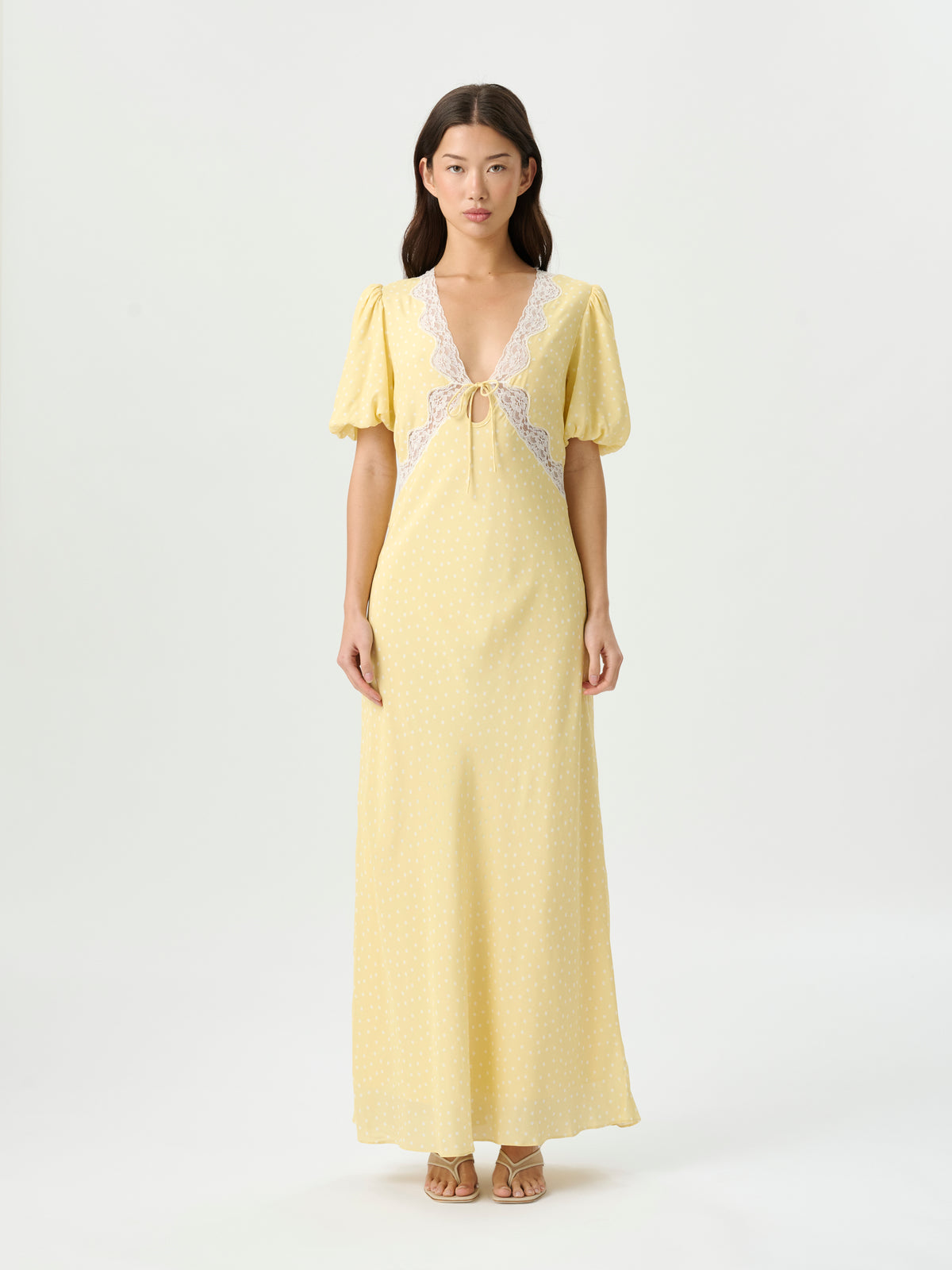 Sunny Midi Dress Citron