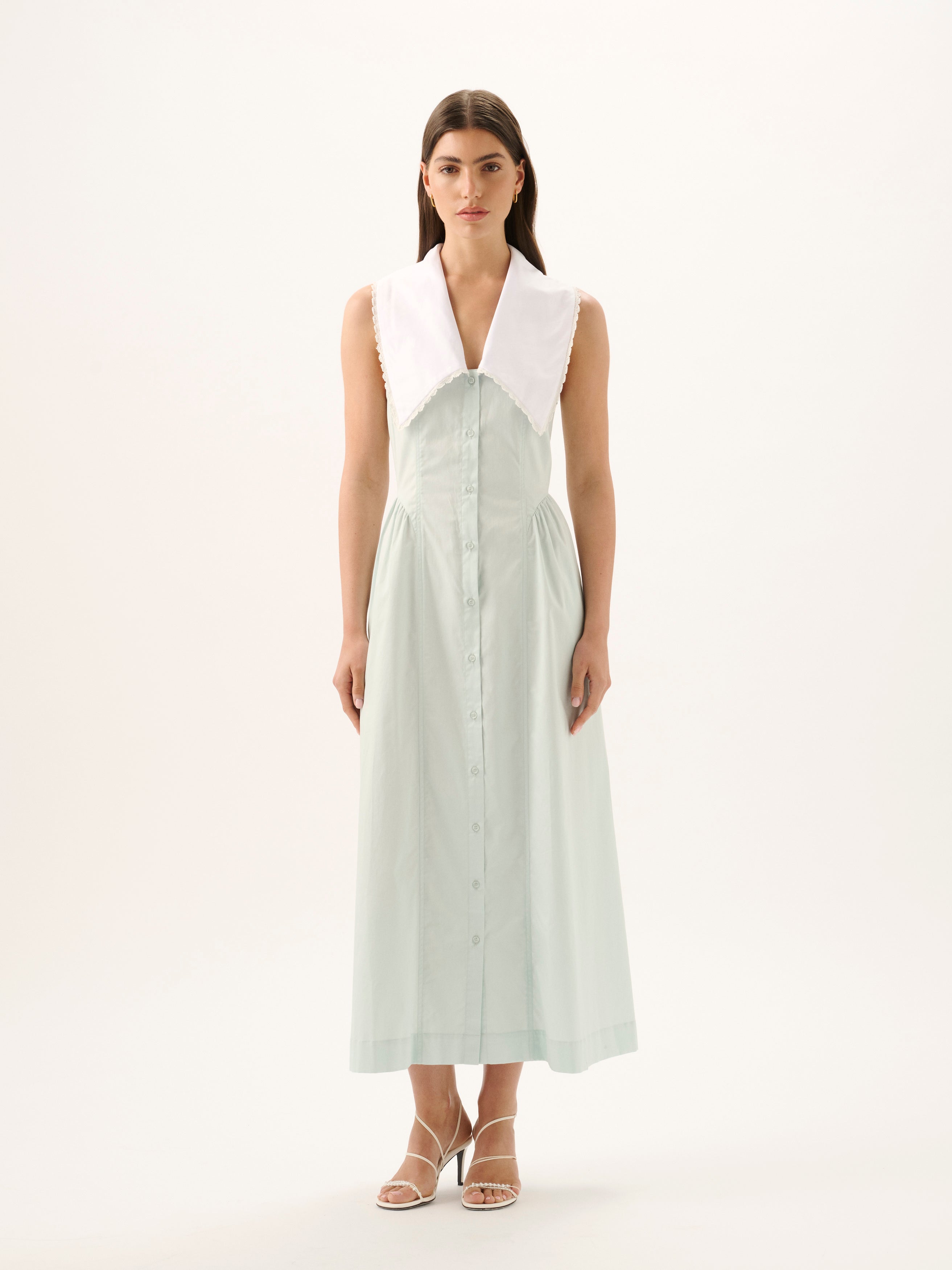 VALENTINA SHIRT DRESS | OCEAN SPRITZ