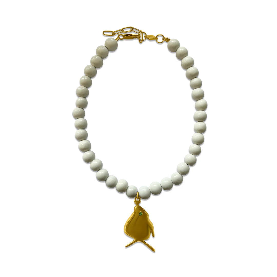 BRIWOK VICKY NECKLACE | WHITE