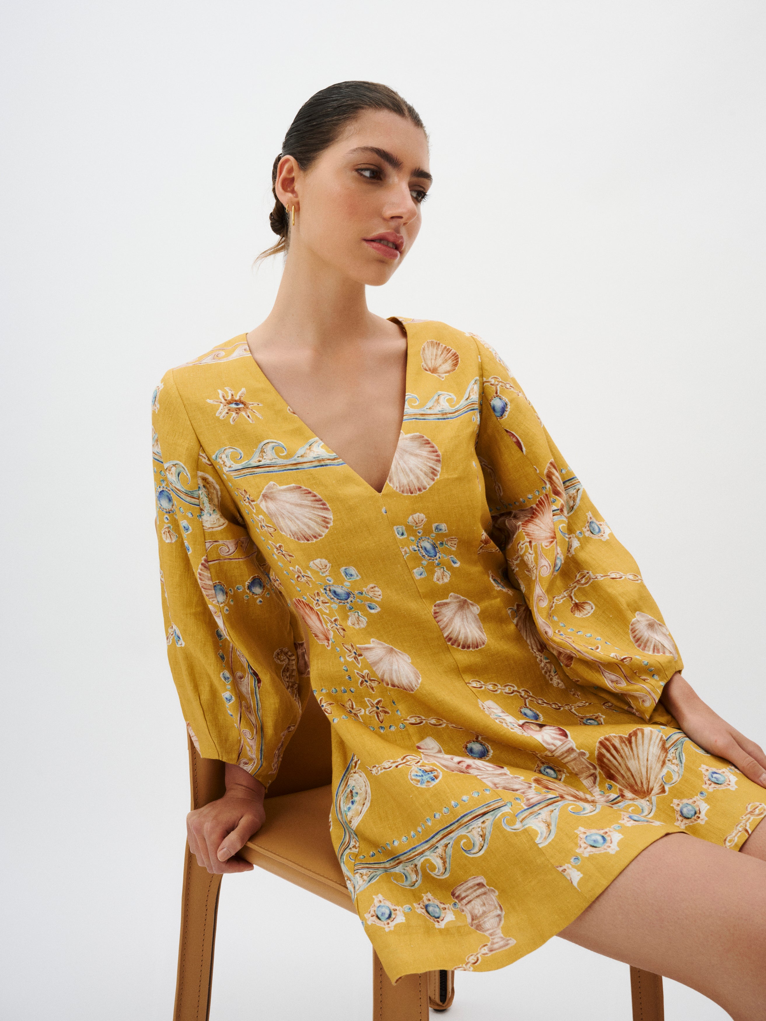 CASSANDRA DRESS | MARIGOLD
