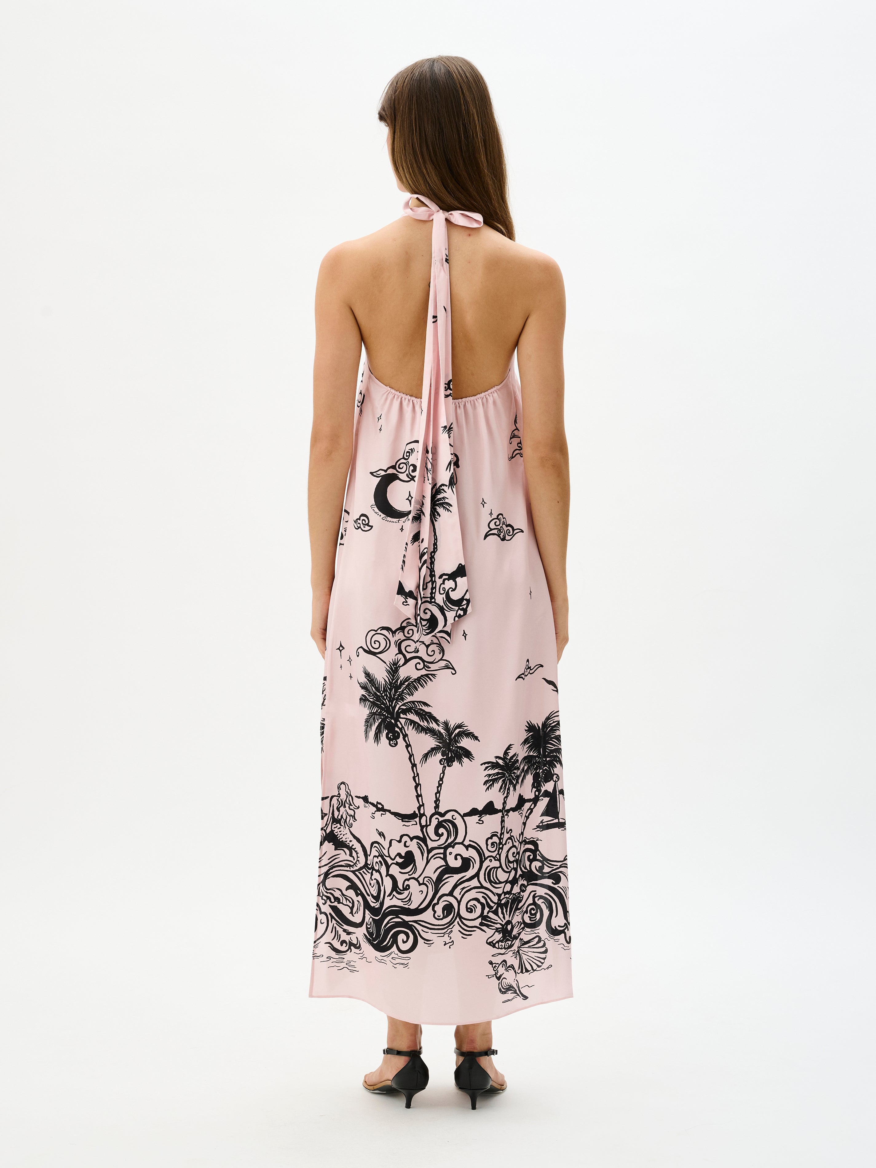DAKOTA HALTER DRESS | CIAO ROSA