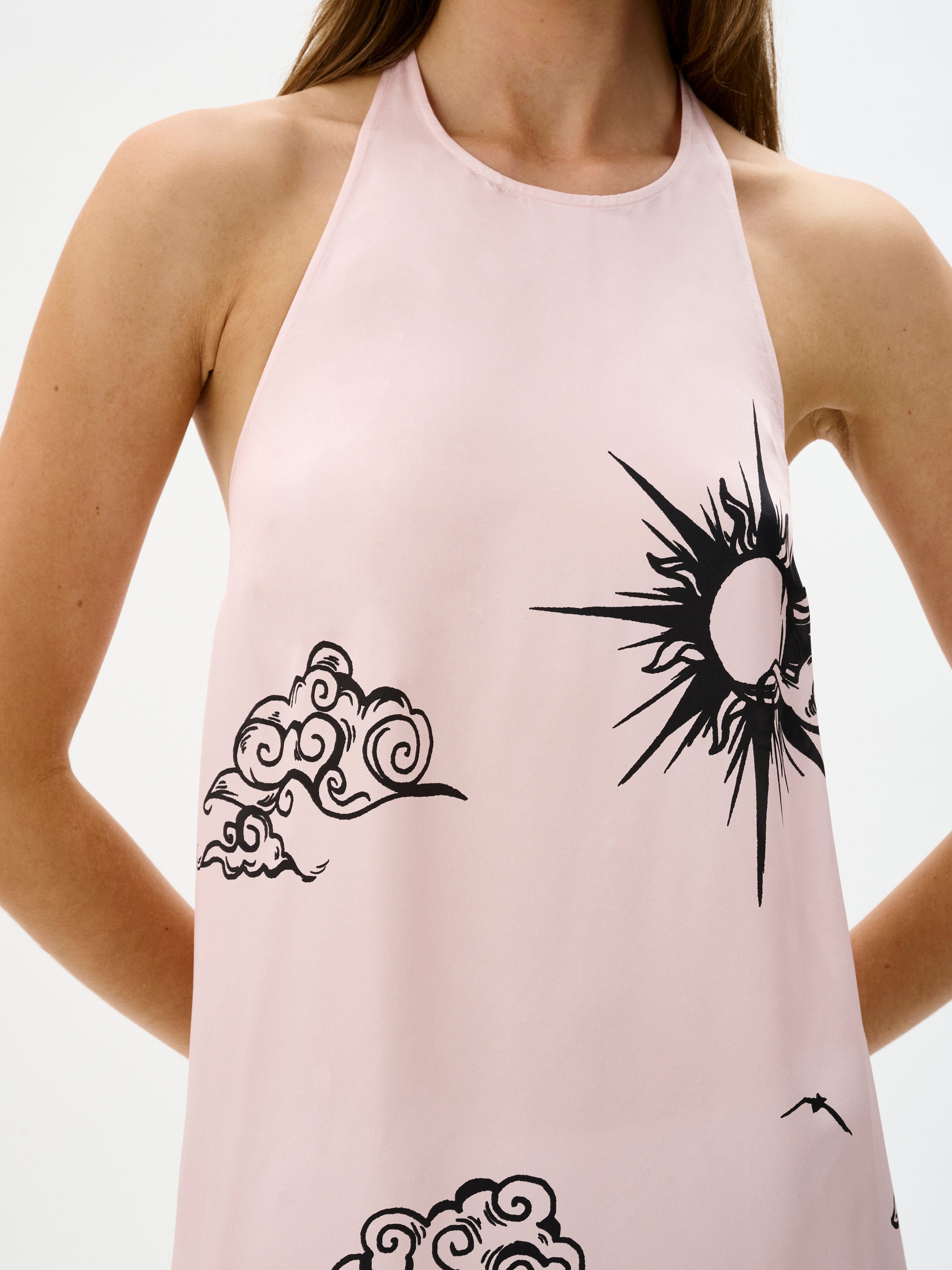 DAKOTA HALTER DRESS | CIAO ROSA