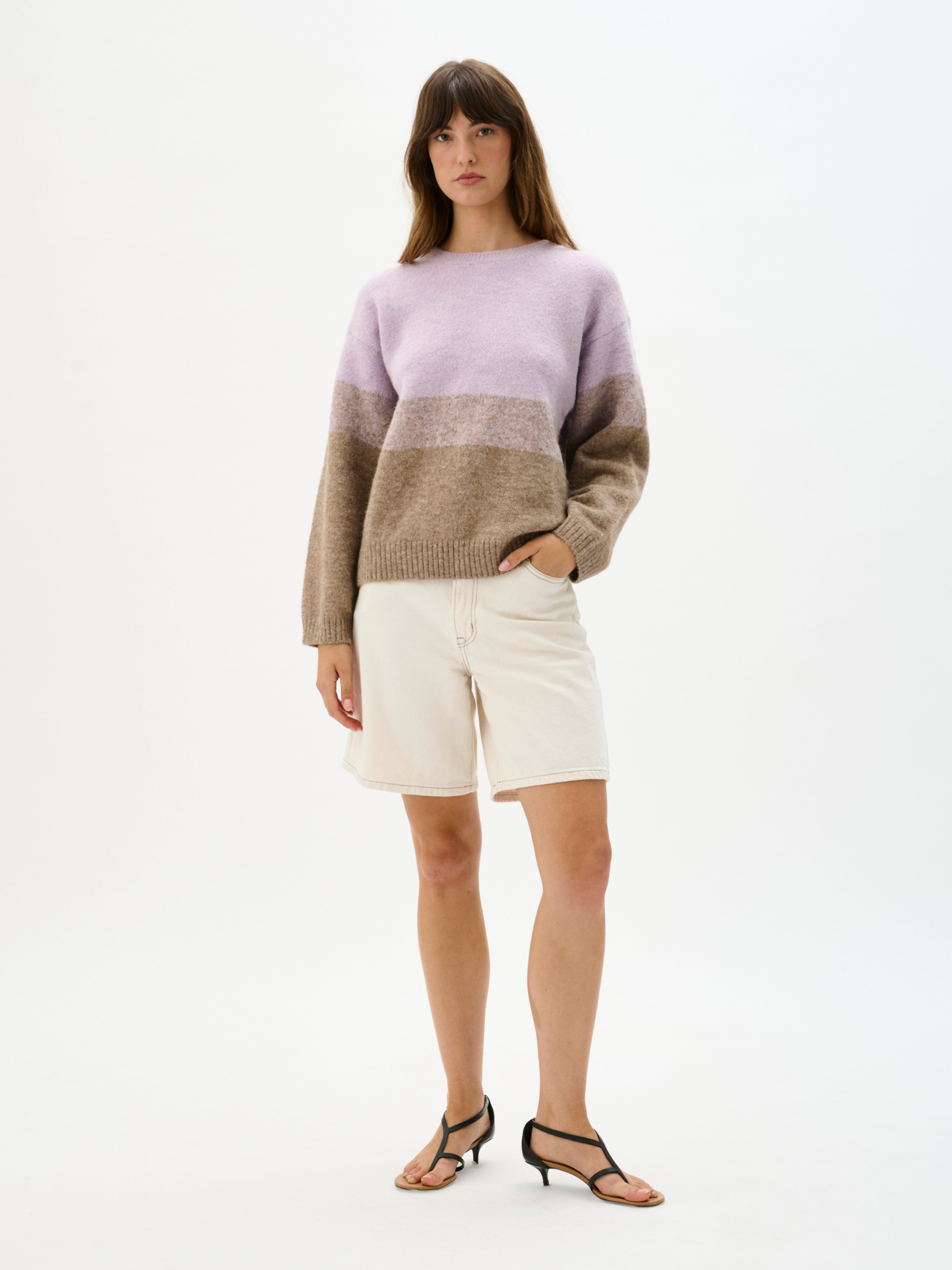 REGGIE SWEATER | LAVENDER HAZE