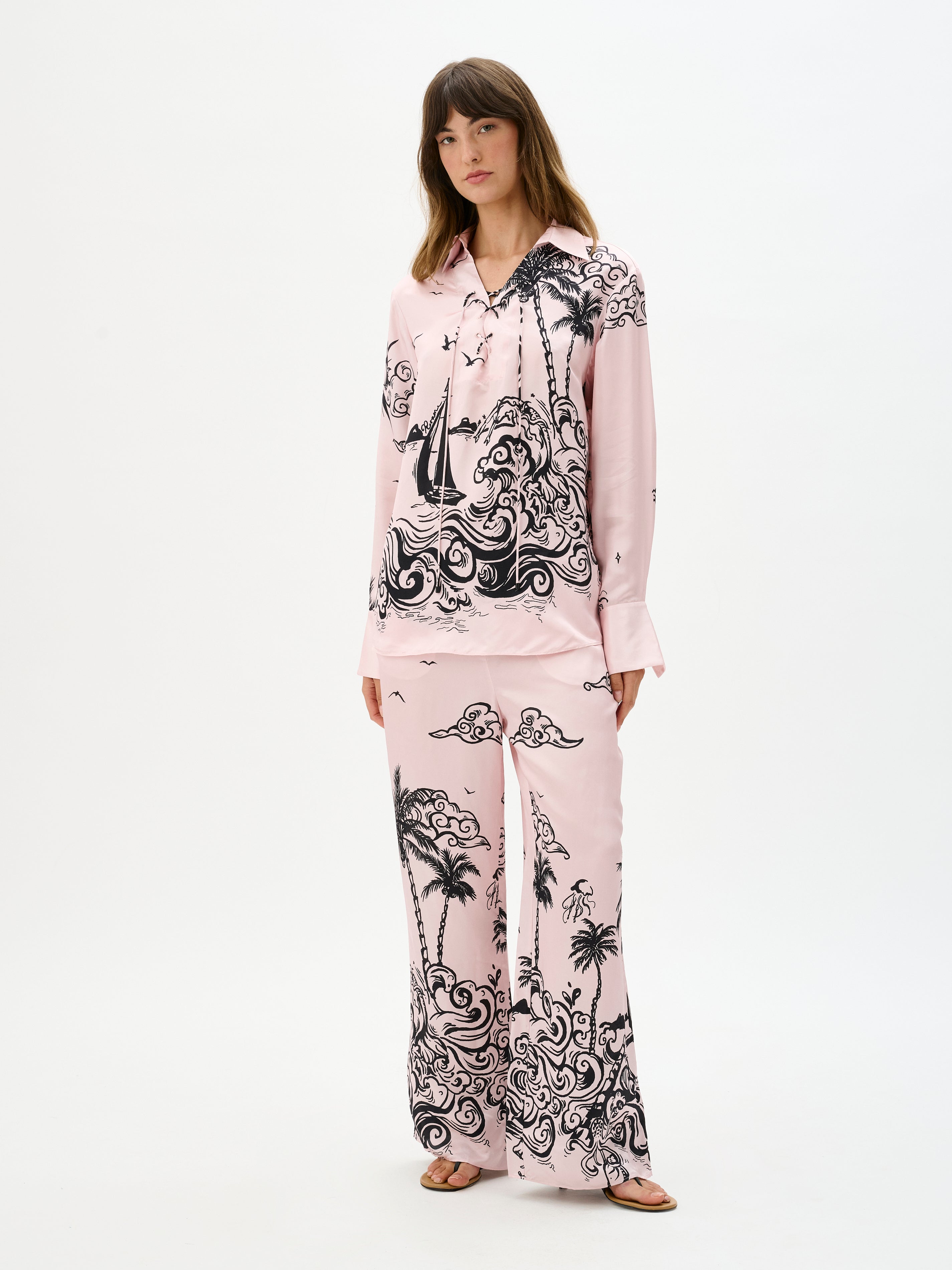 MONROE TIE SHIRT | CIAO ROSA