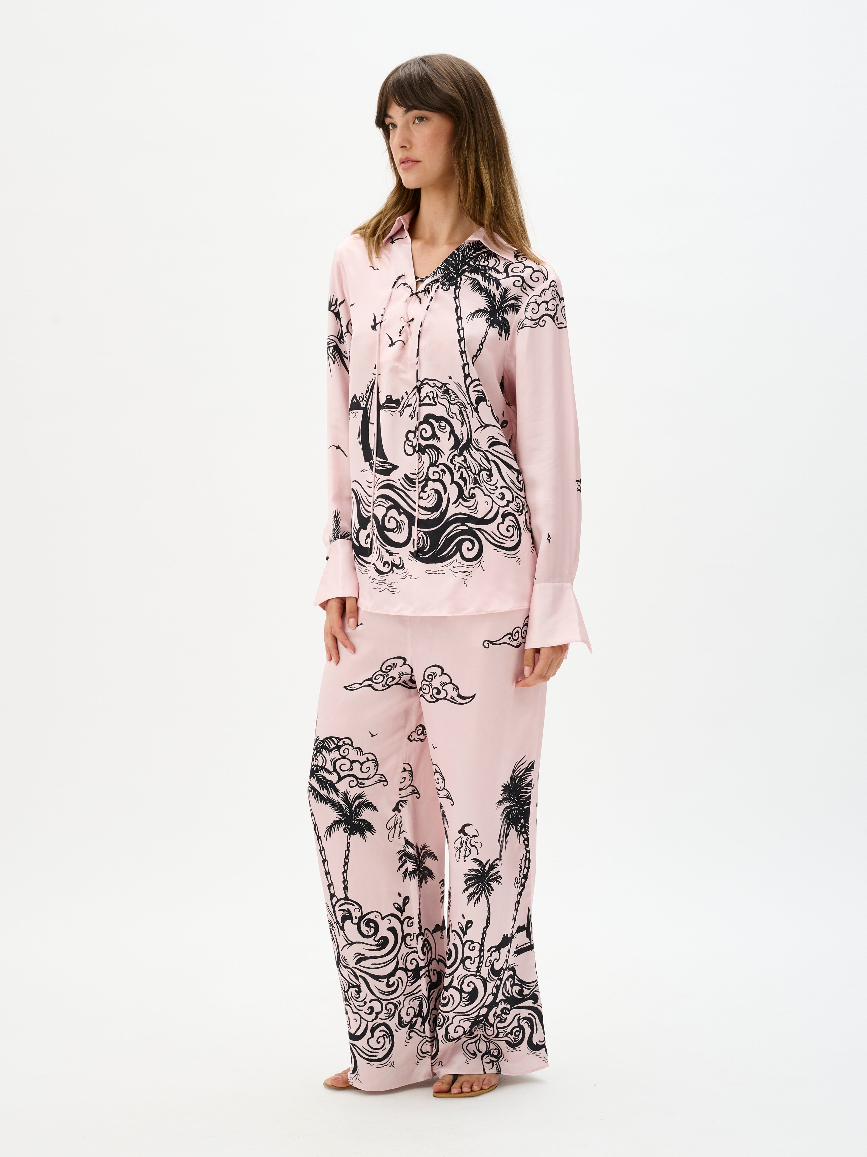 MONROE TIE SHIRT | CIAO ROSA