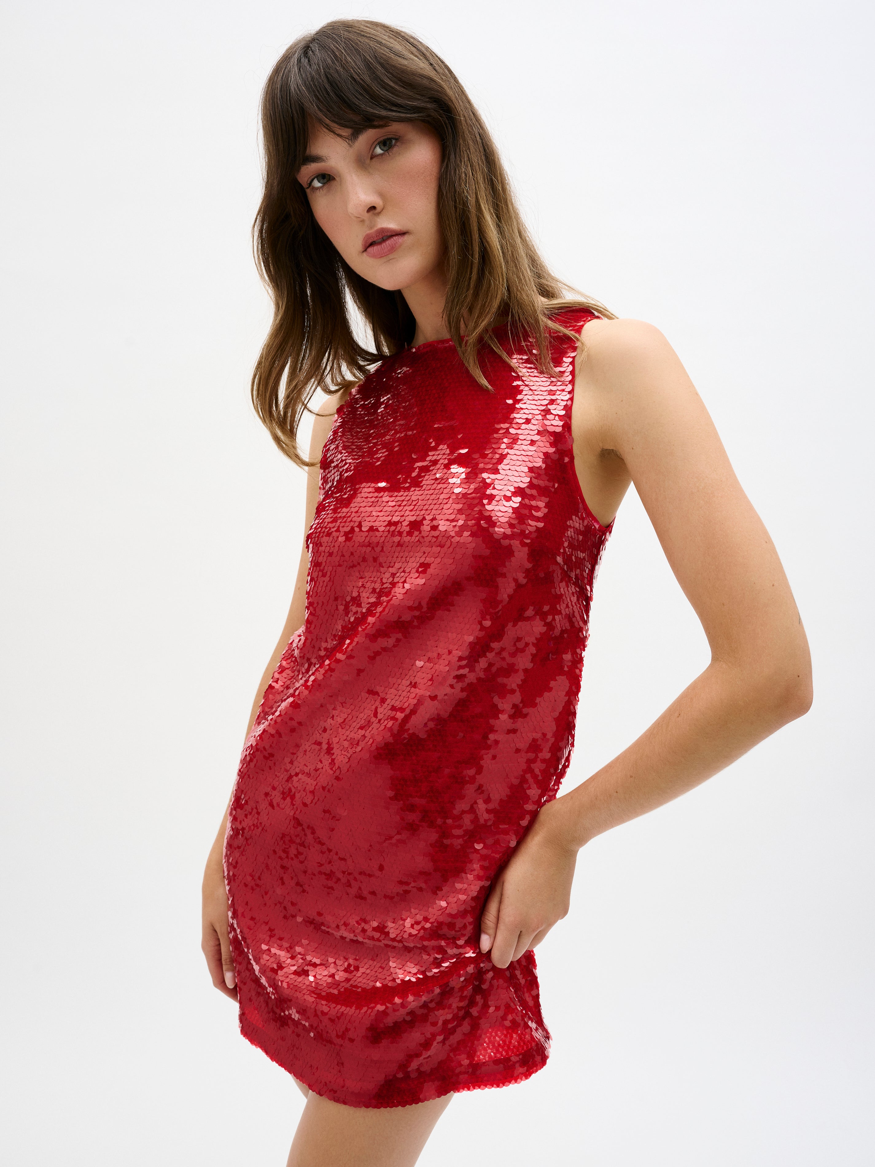 BOBBI MINI DRESS | RED