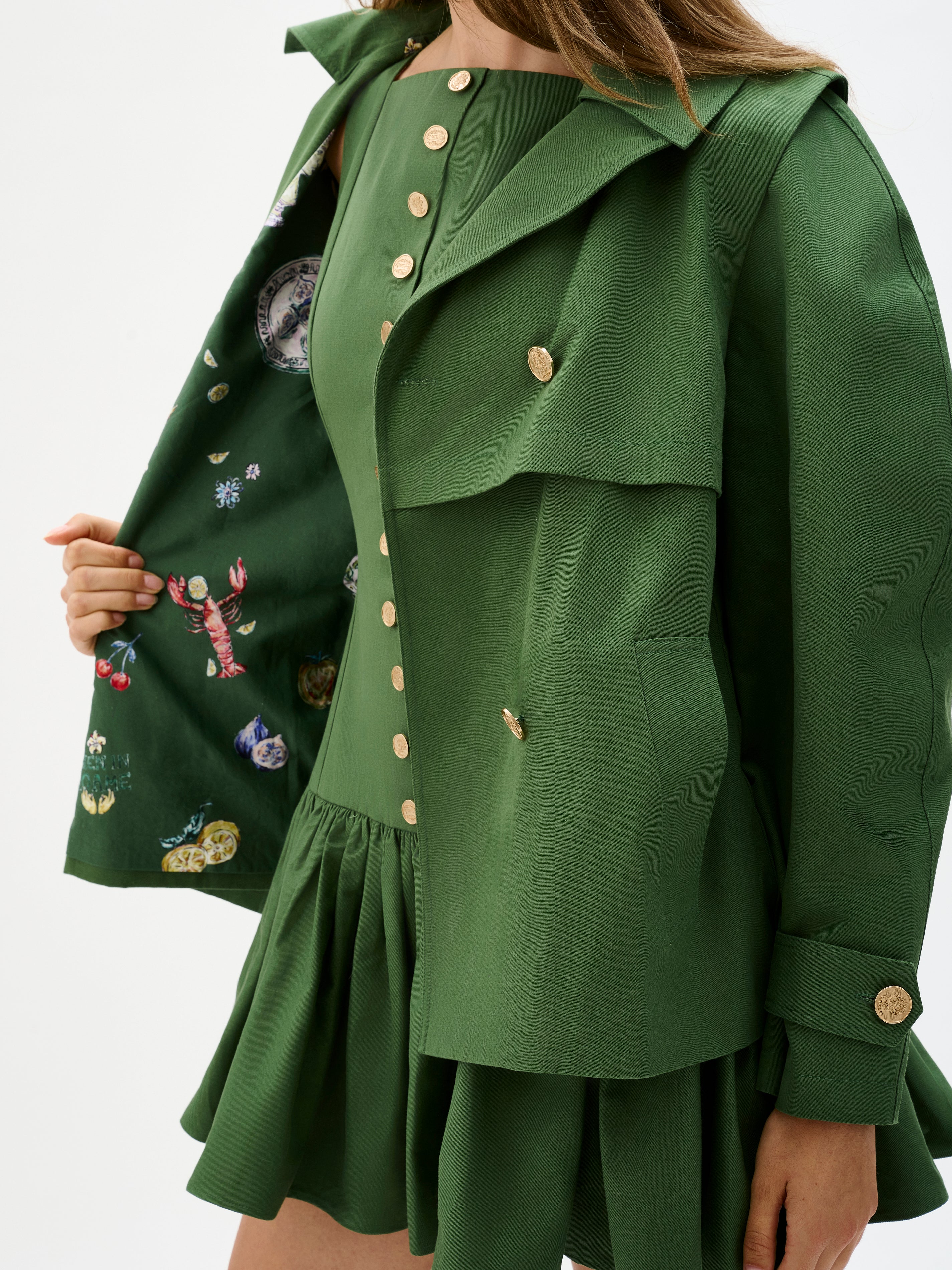 THYME TRENCH | OLIVE