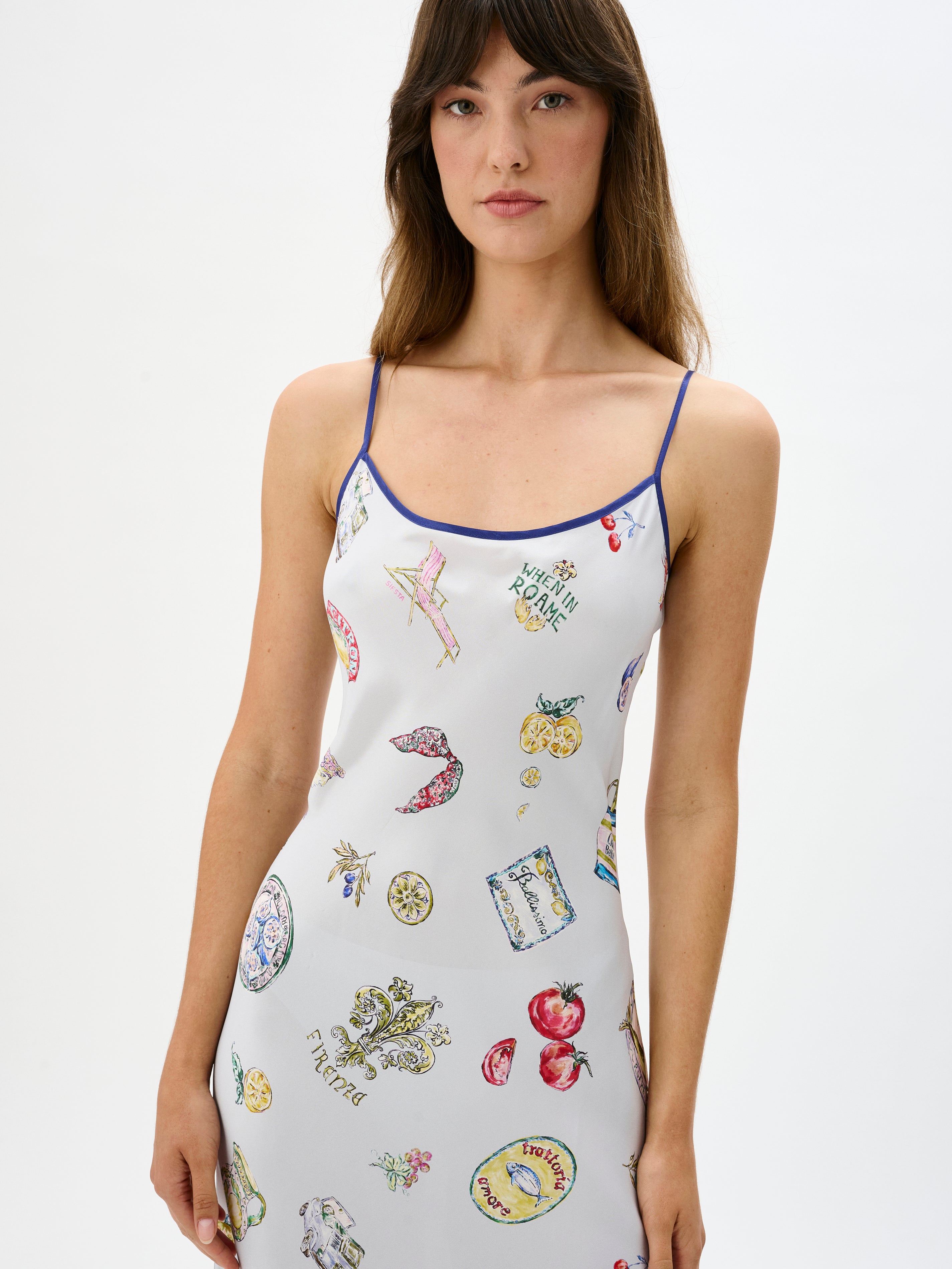 WESSEX SLIP DRESS | TRATTORIA ROAME.